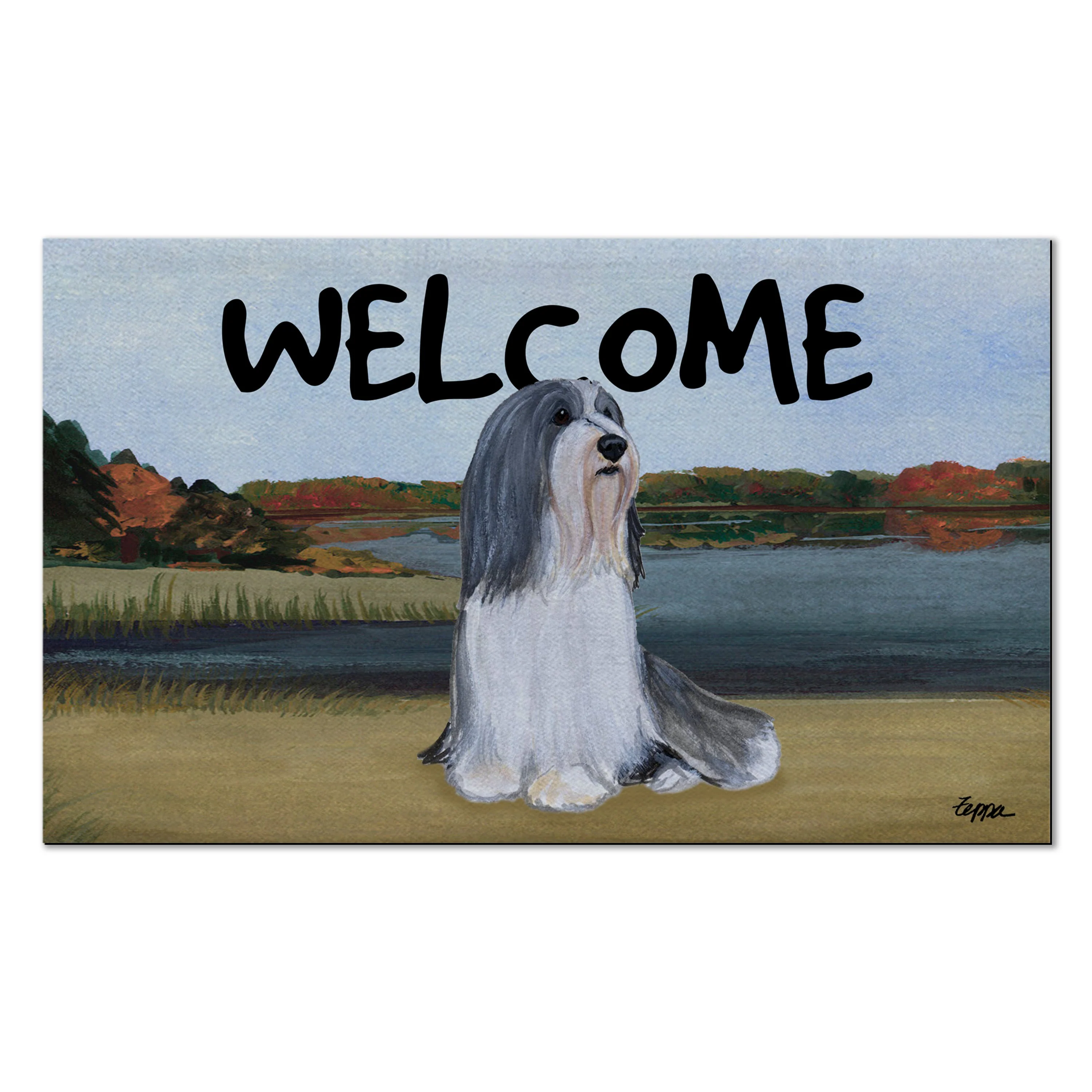 Bearded Collie Welcome Mat - Image 4