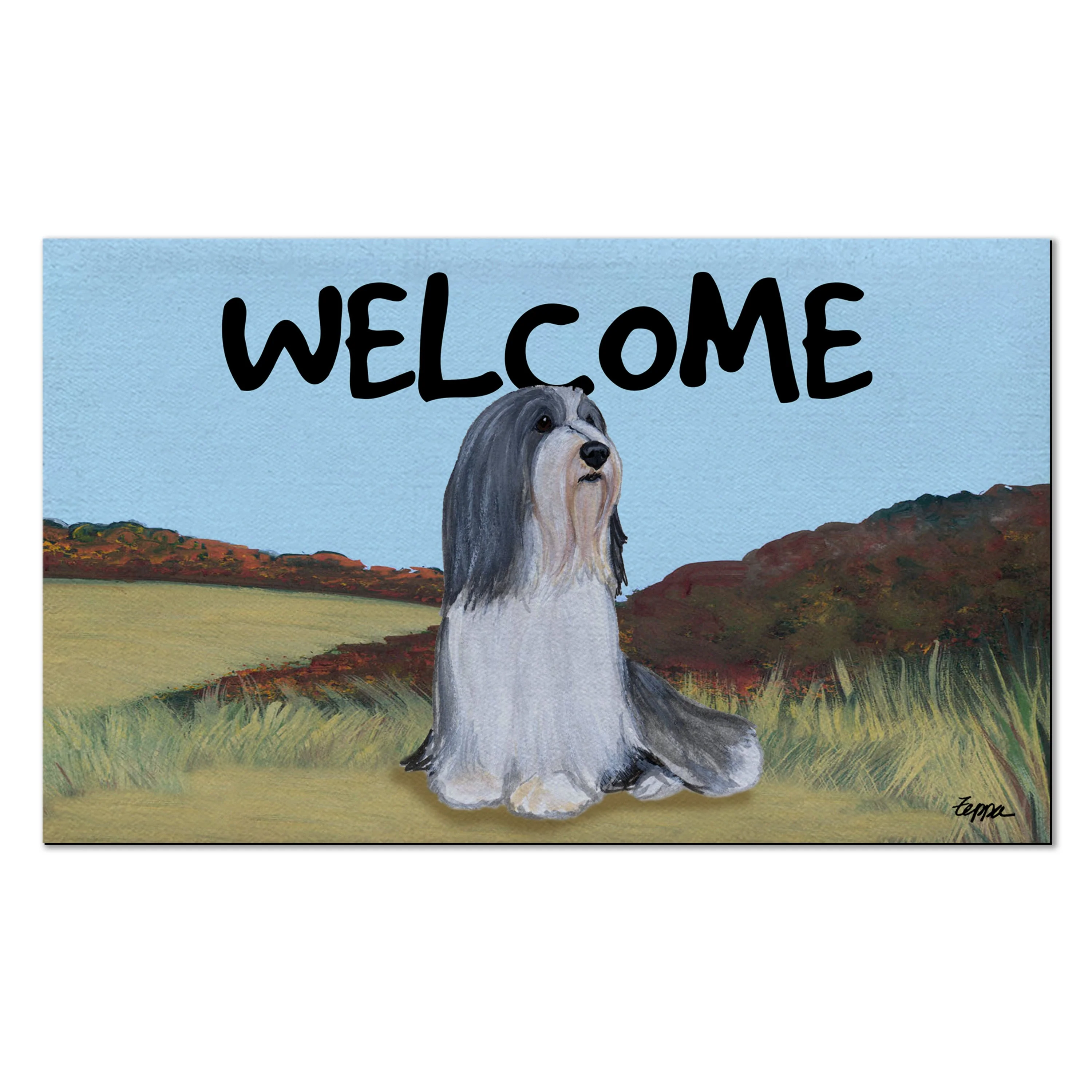 Bearded Collie Welcome Mat - Image 5