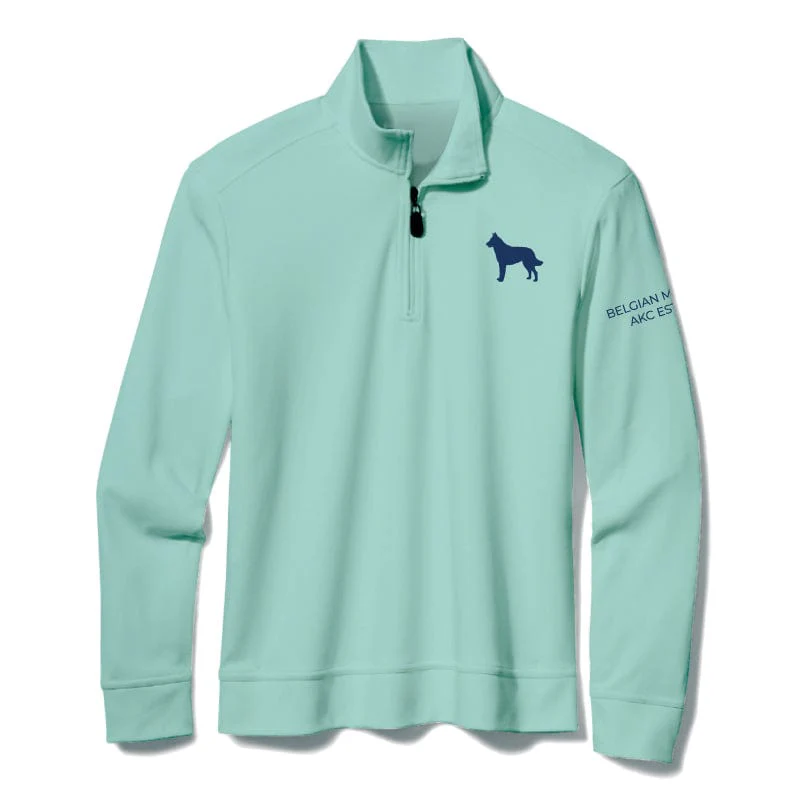 Belgian Malinois Embroidered AKC Quarter Zip - Image 4