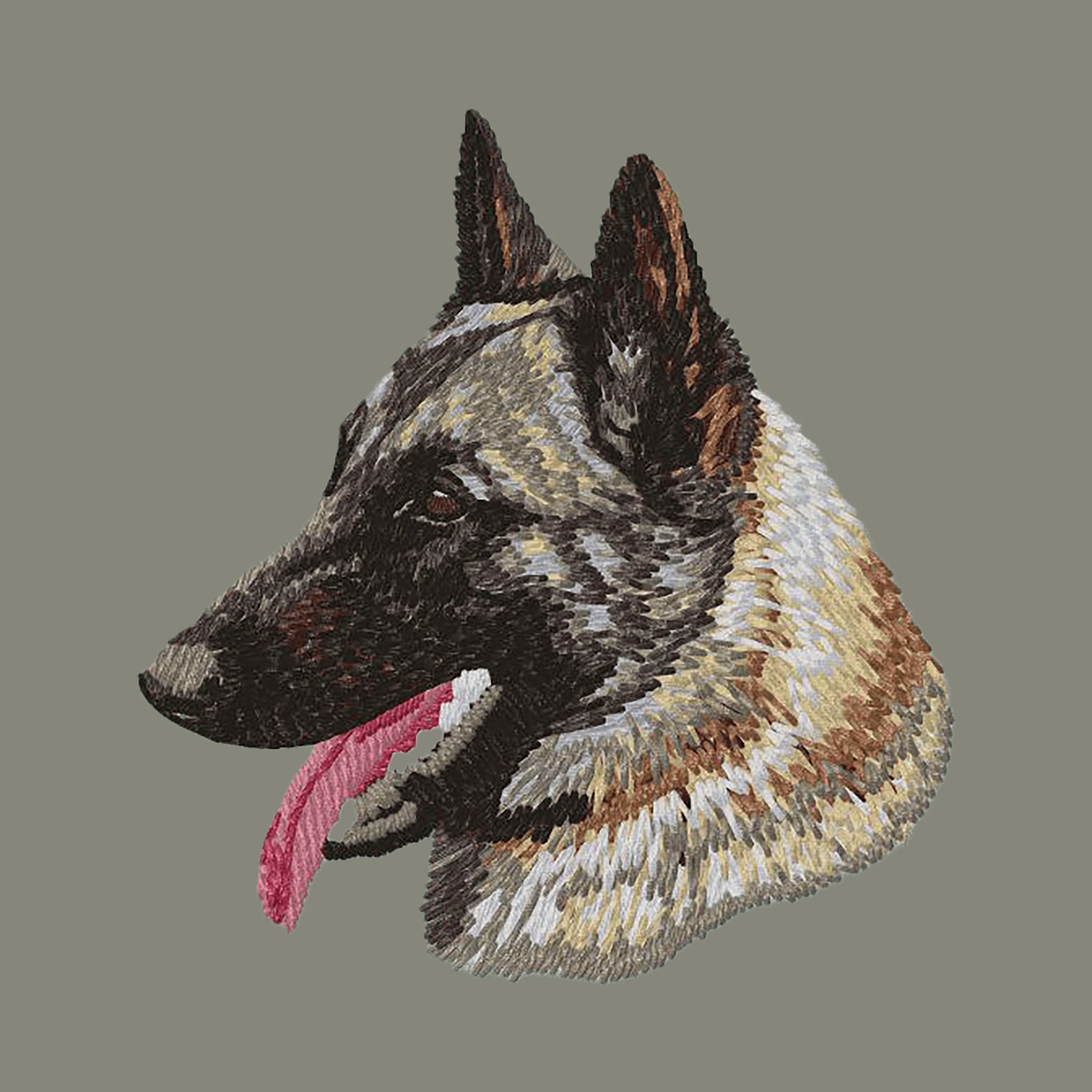 Belgian Malinois Embroidered Baseball Cap - Image 4