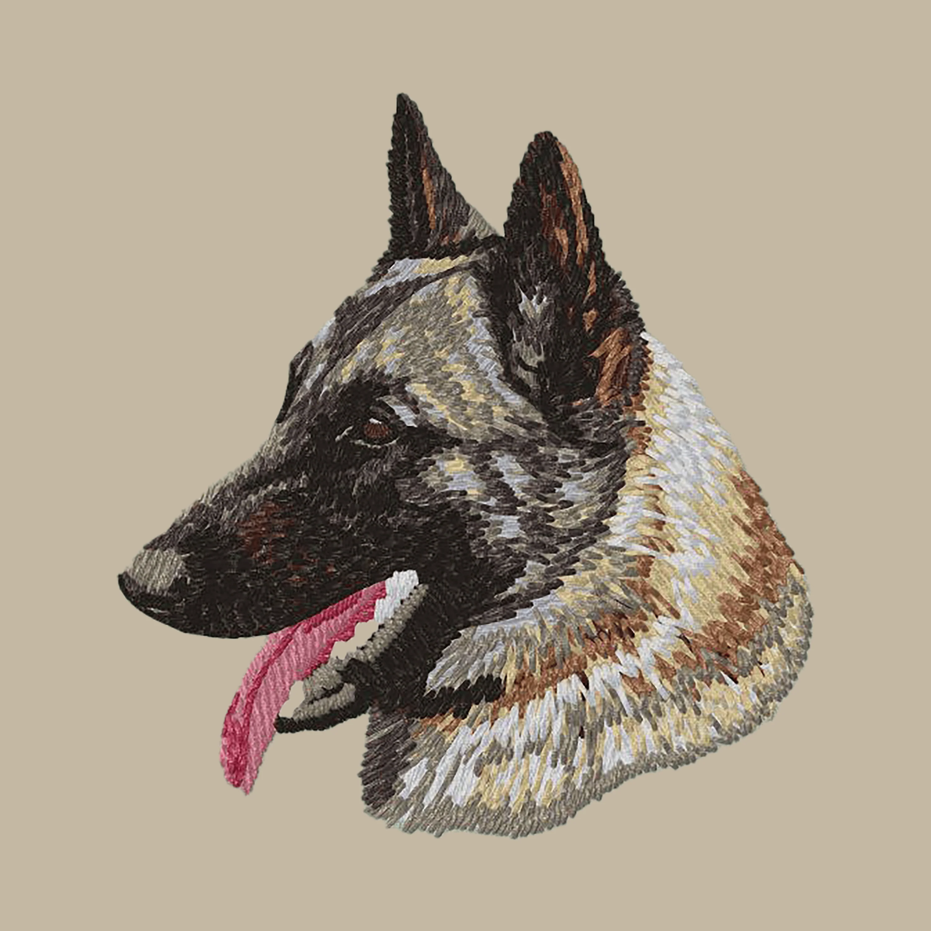 Belgian Malinois Embroidered Crossbody Bag - Image 2