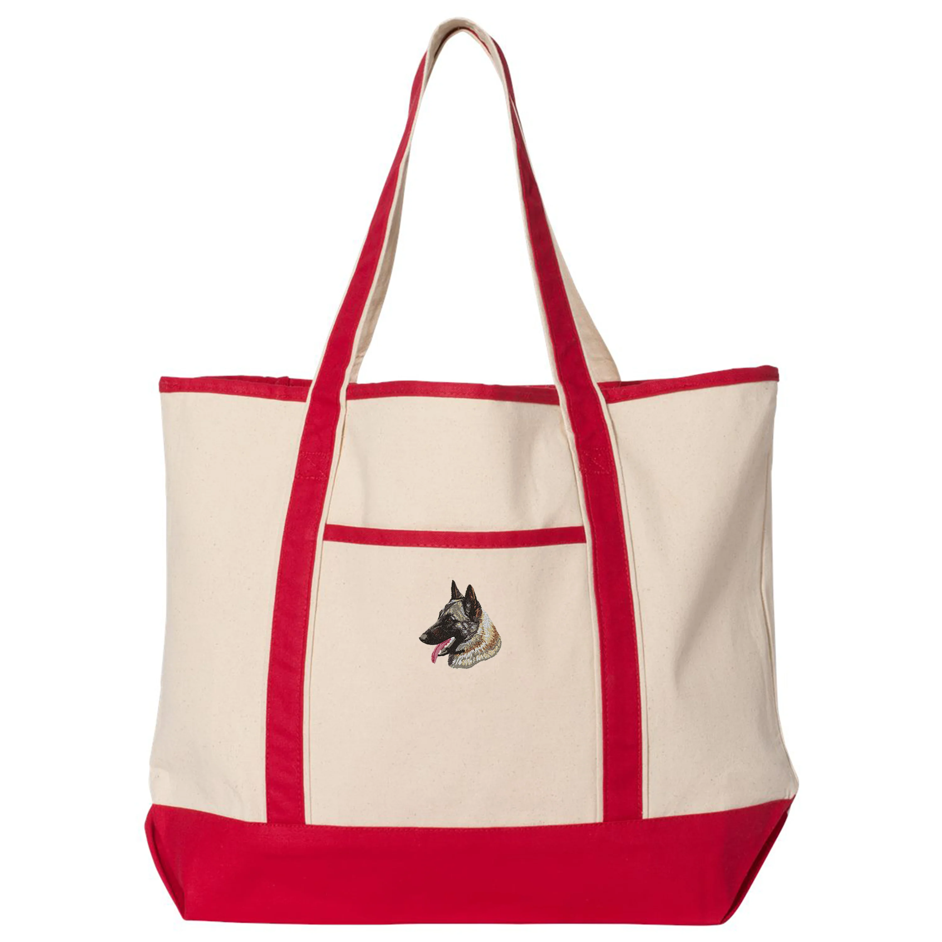 Belgian Malinois Embroidered Tote - Image 3