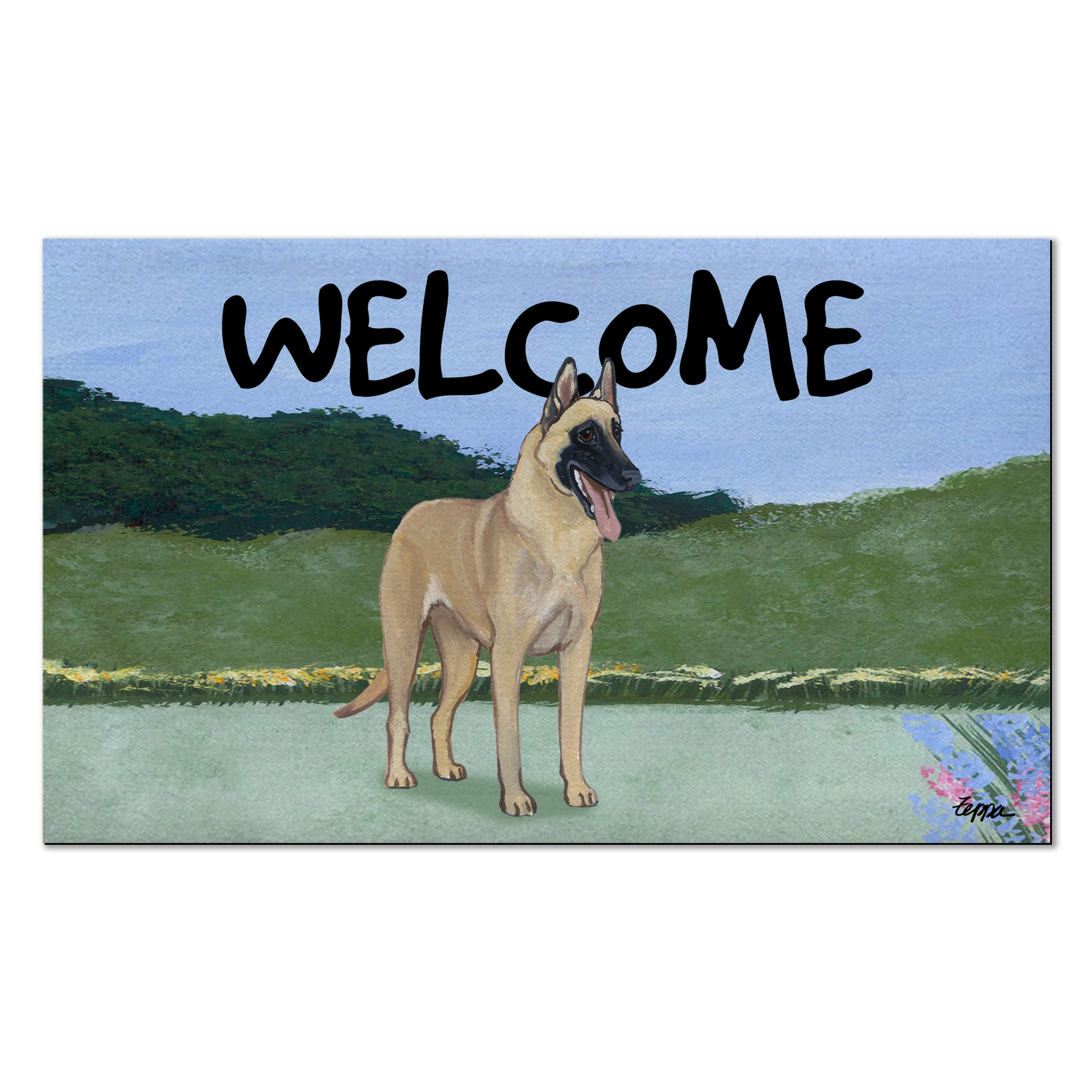 Belgian Malinois Welcome Mat - Image 4