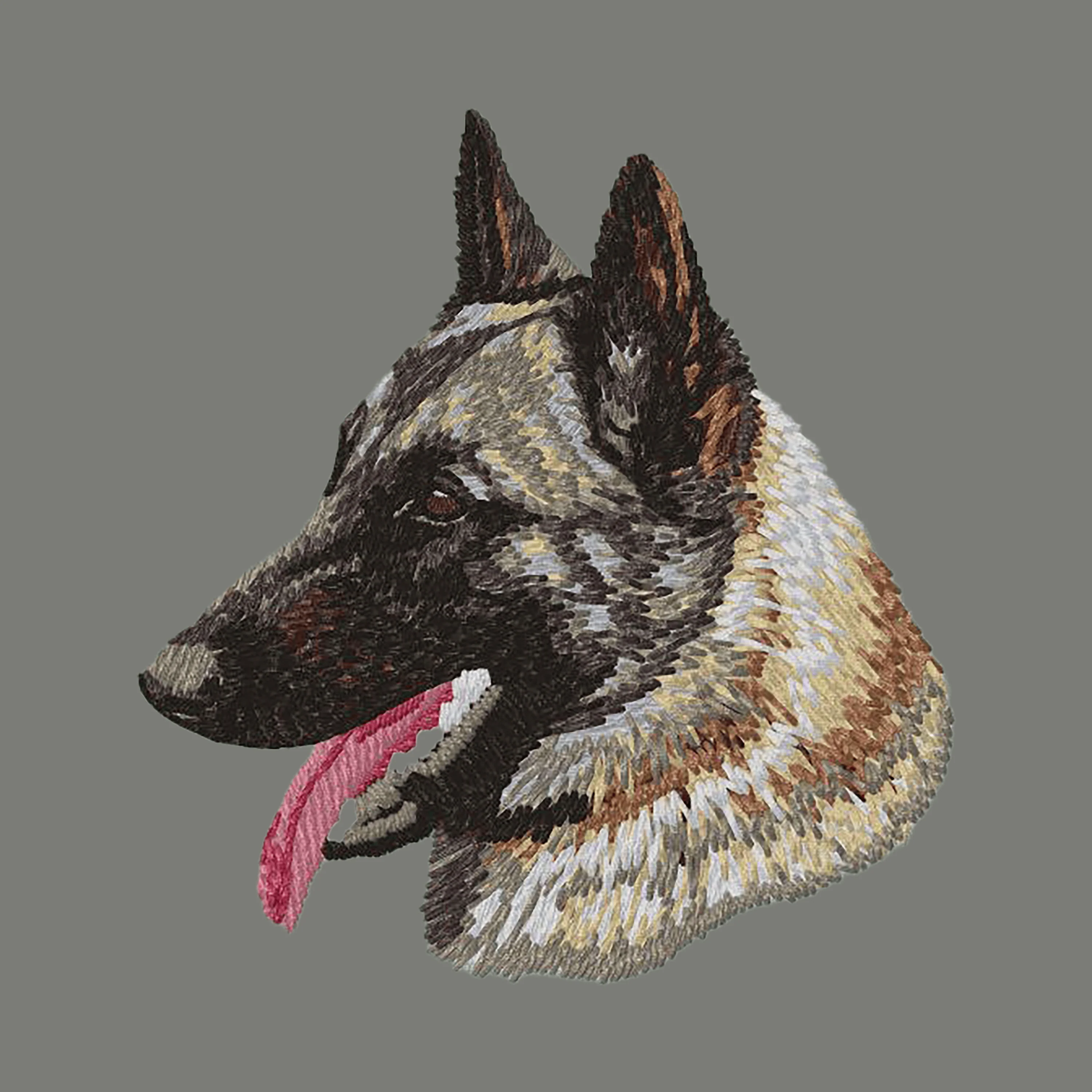 Belgian Malinois Embroidered Wearable Blanket - Image 6