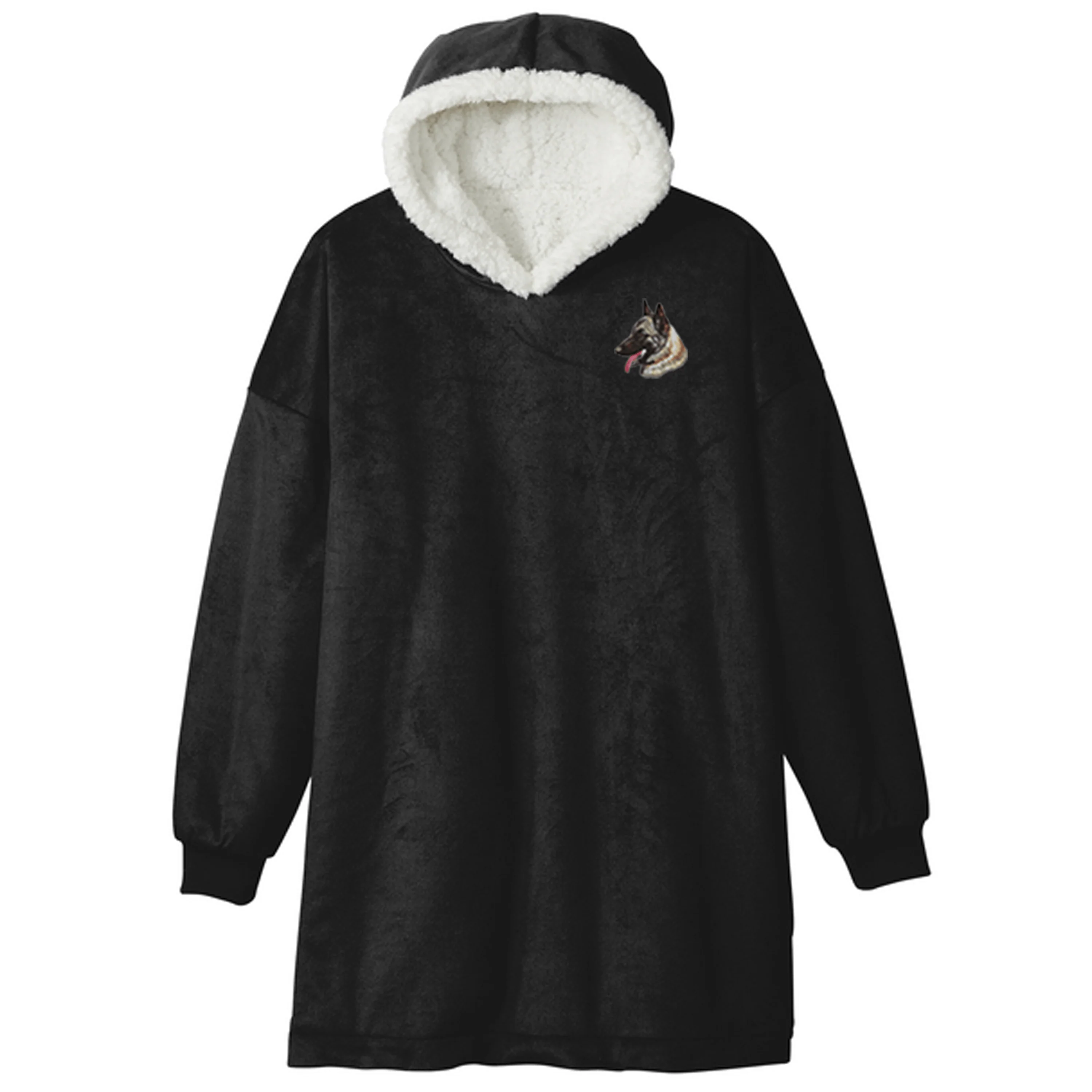 Belgian Malinois Embroidered Wearable Blanket - Image 7