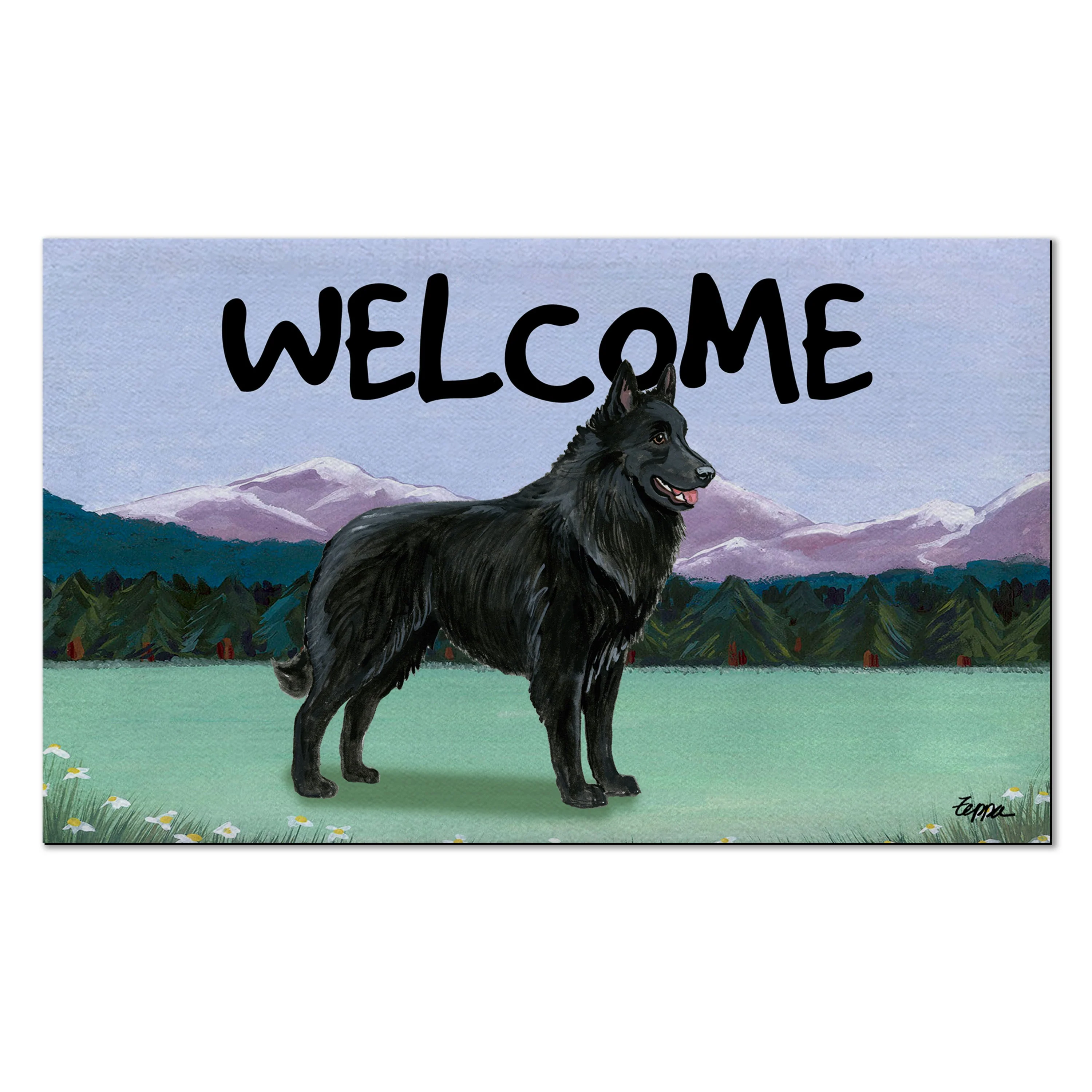 Belgian Shepherd Welcome Mat - Image 3