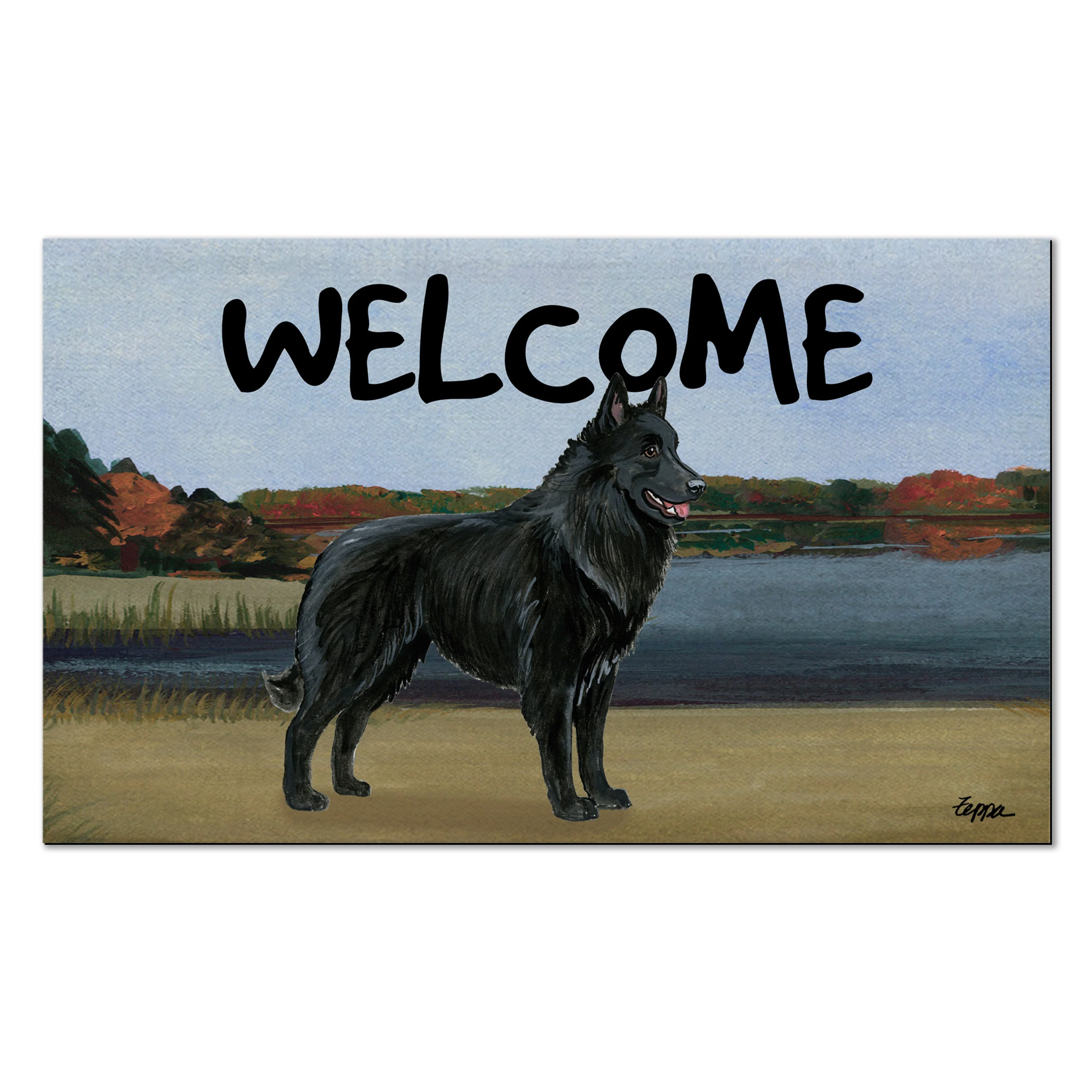 Belgian Shepherd Welcome Mat - Image 4