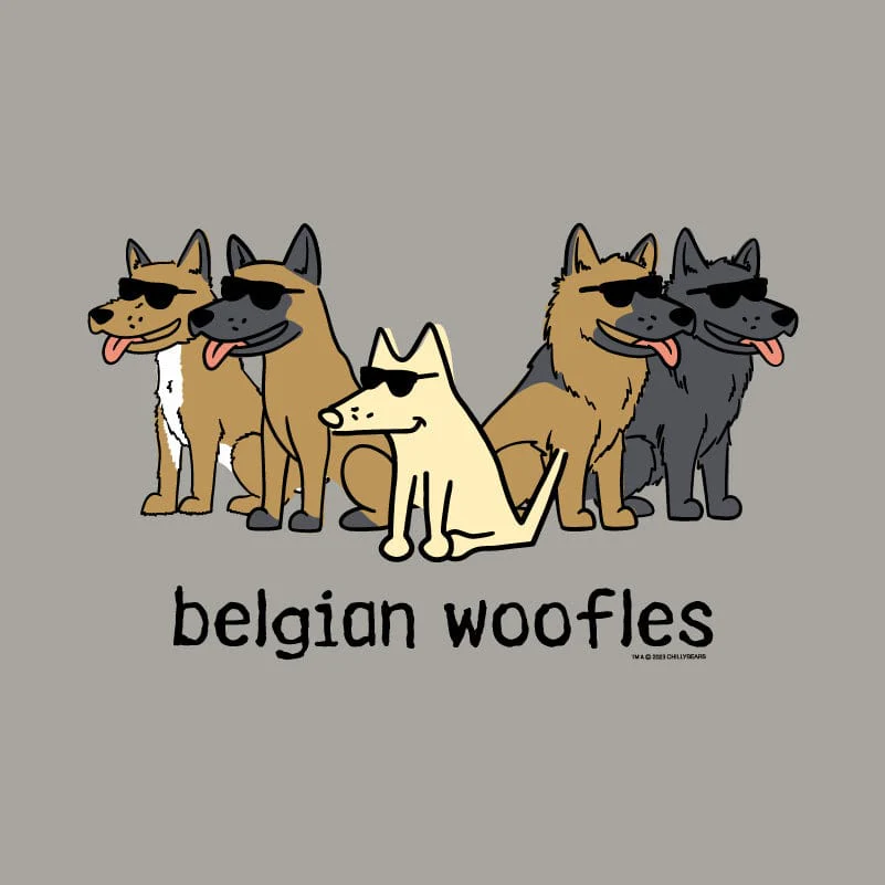 Belgian Woofles - Sweatshirt Pullover Hoodie - Image 2