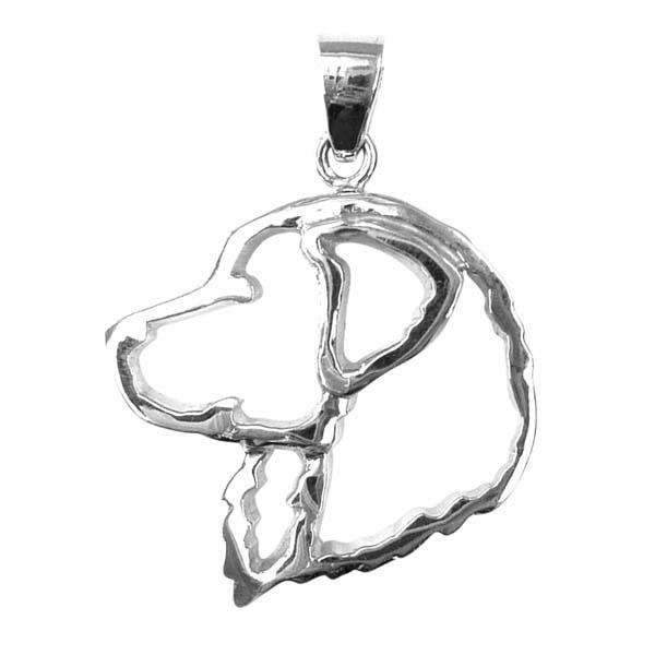 Bernese Mountain Dog Sterling Silver Cut Out Pendants - Image 2