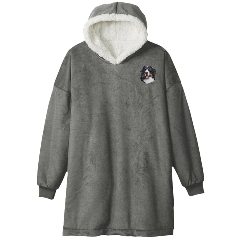 Bernese Mountain Dog Embroidered Wearable Blanket - Image 3