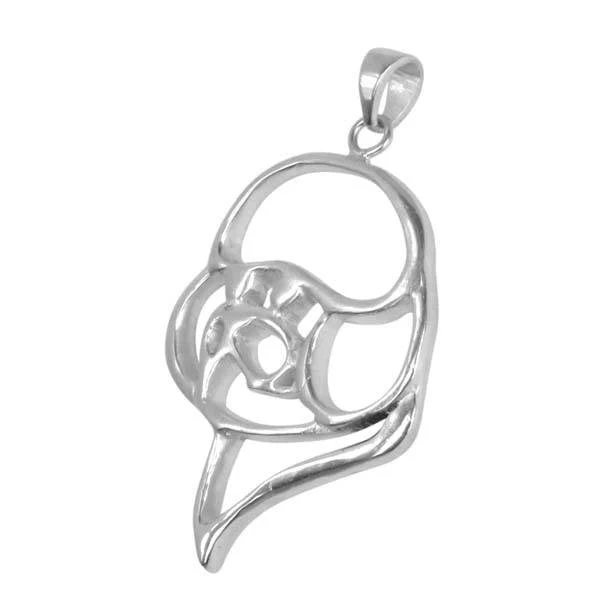Bichon Frise Sterling Silver Cut Out Pendants - Image 3