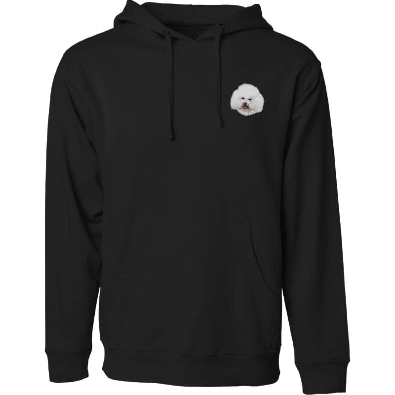 Bichon Frise Embroidered Sweatshirt Hoodie