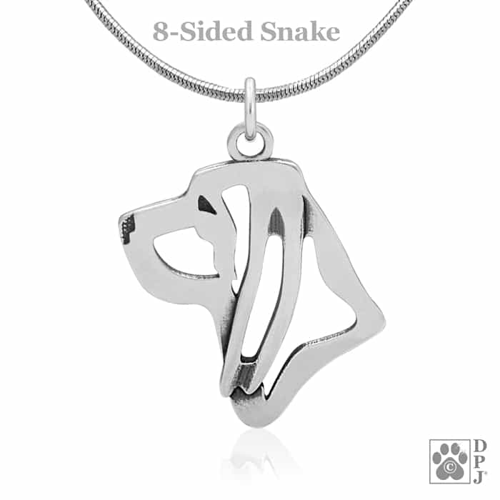 Bloodhound, Head, Pendant - Image 4