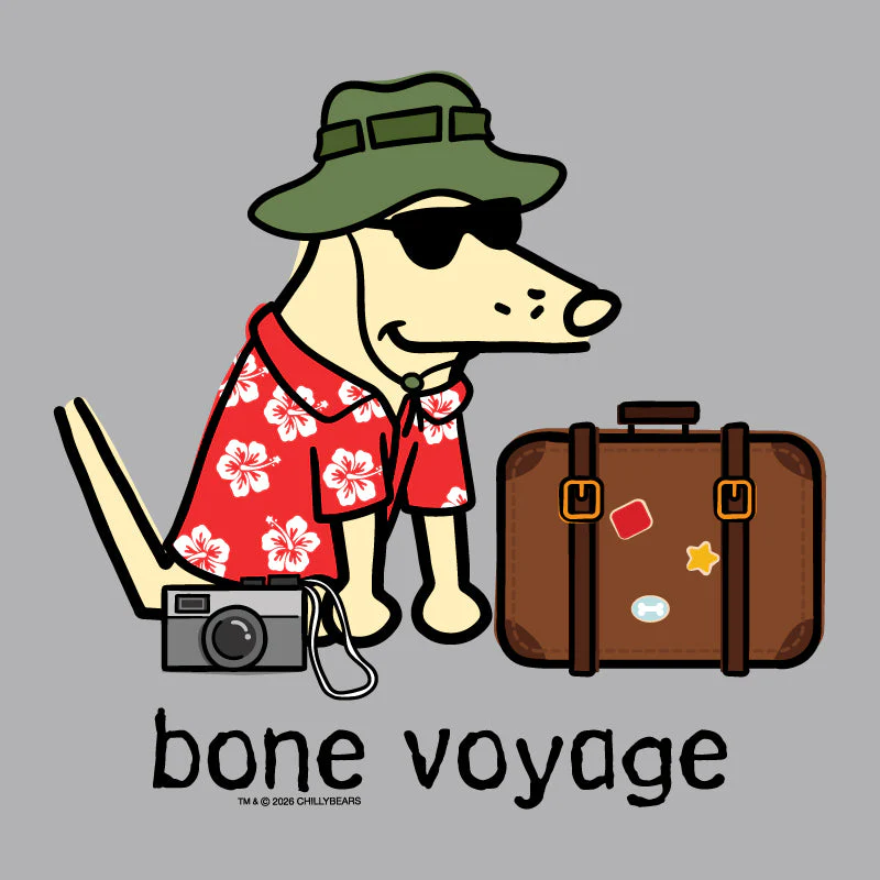 Bone Voyage - Ladies Curvy V-Neck Tee - Image 2