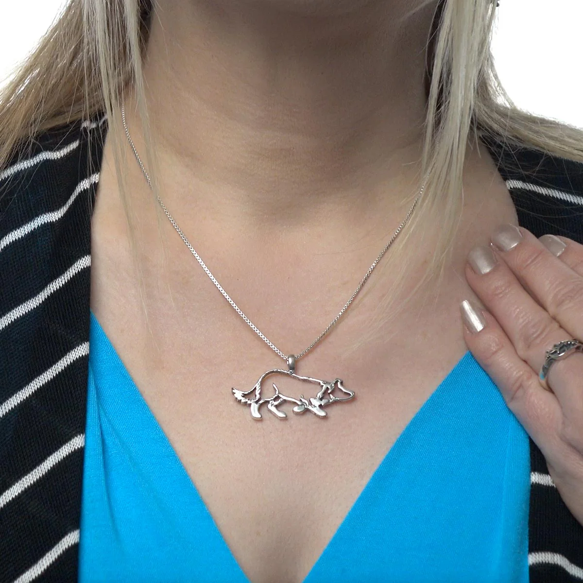 Border Collie Large Crouch, Body, Pendant - Image 6
