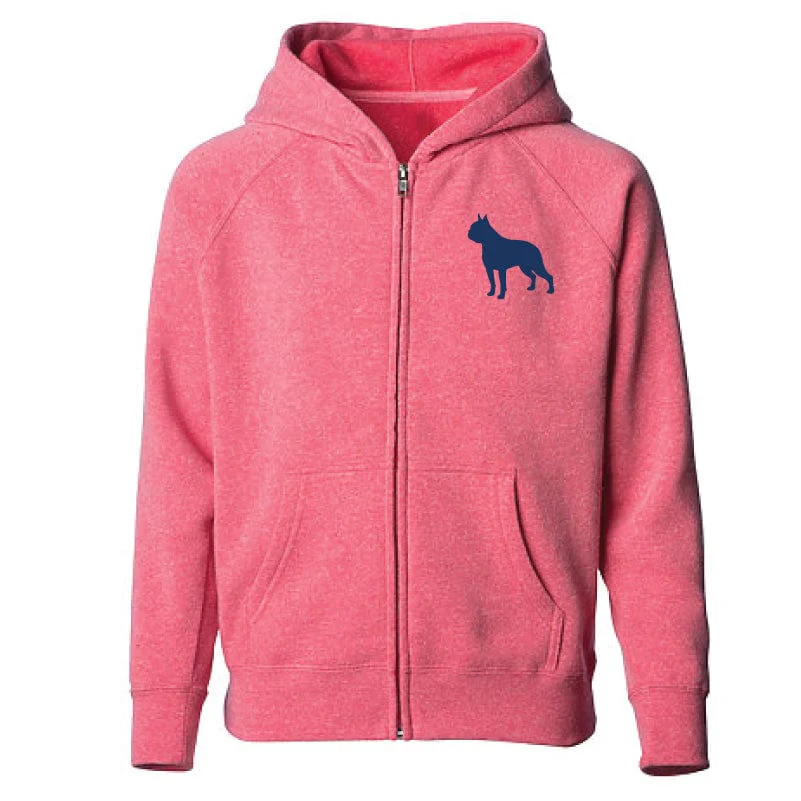 Boston Terrier - Youth Full Zip Sweatshirt - Image 6
