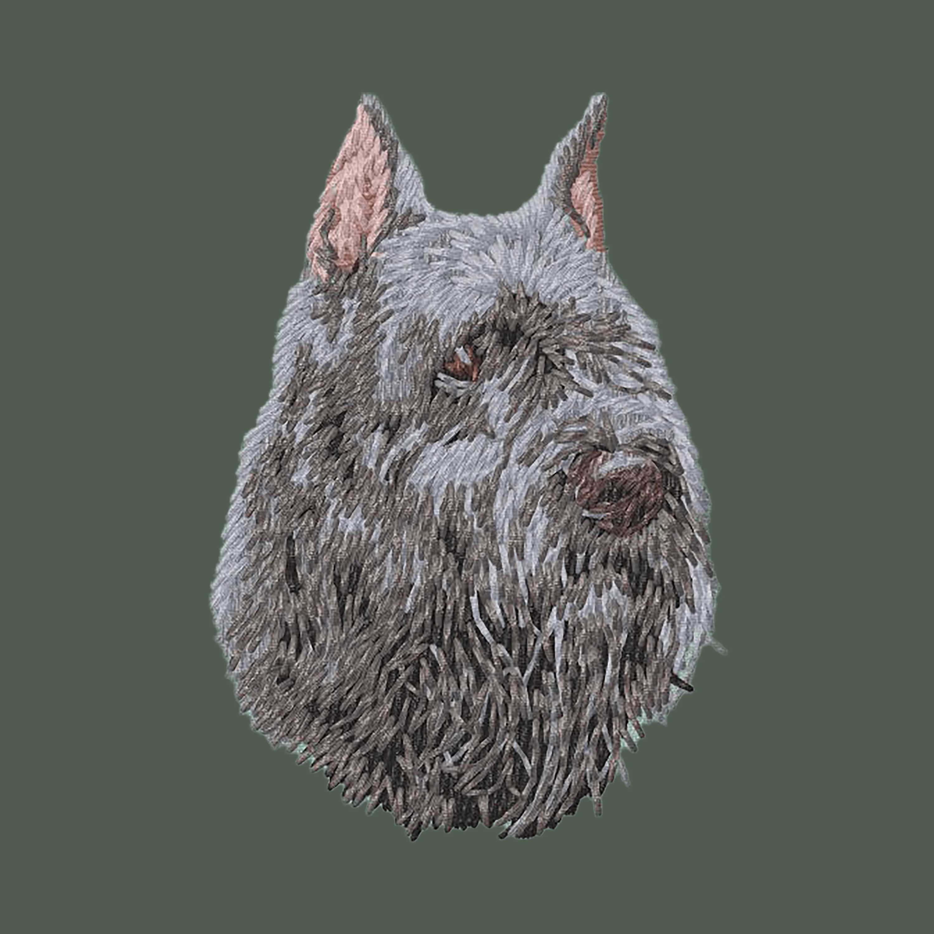 Bouvier des Flandres Embroidered Baseball Cap - Image 8