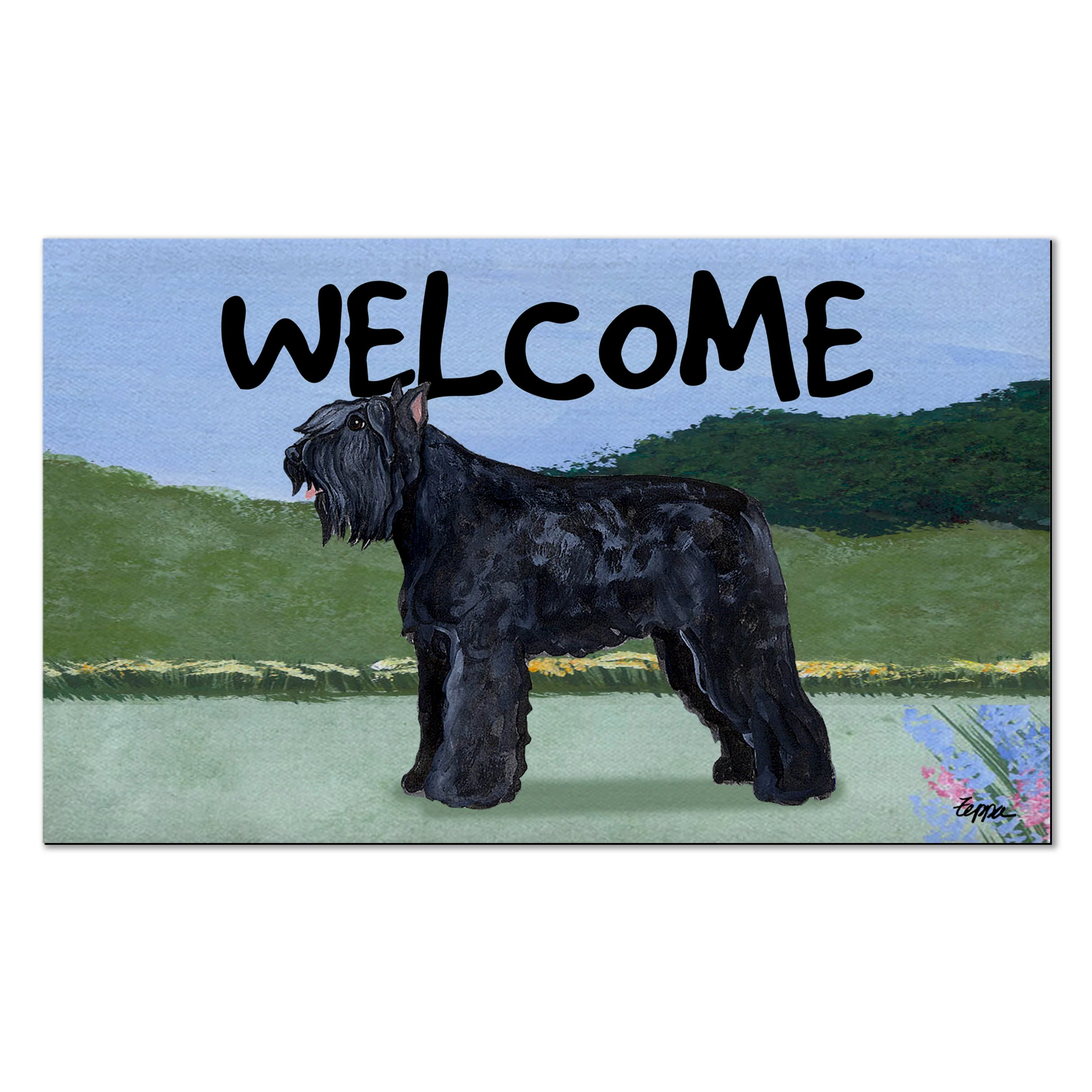 Bouvier des Flandres Welcome Mat - Image 2