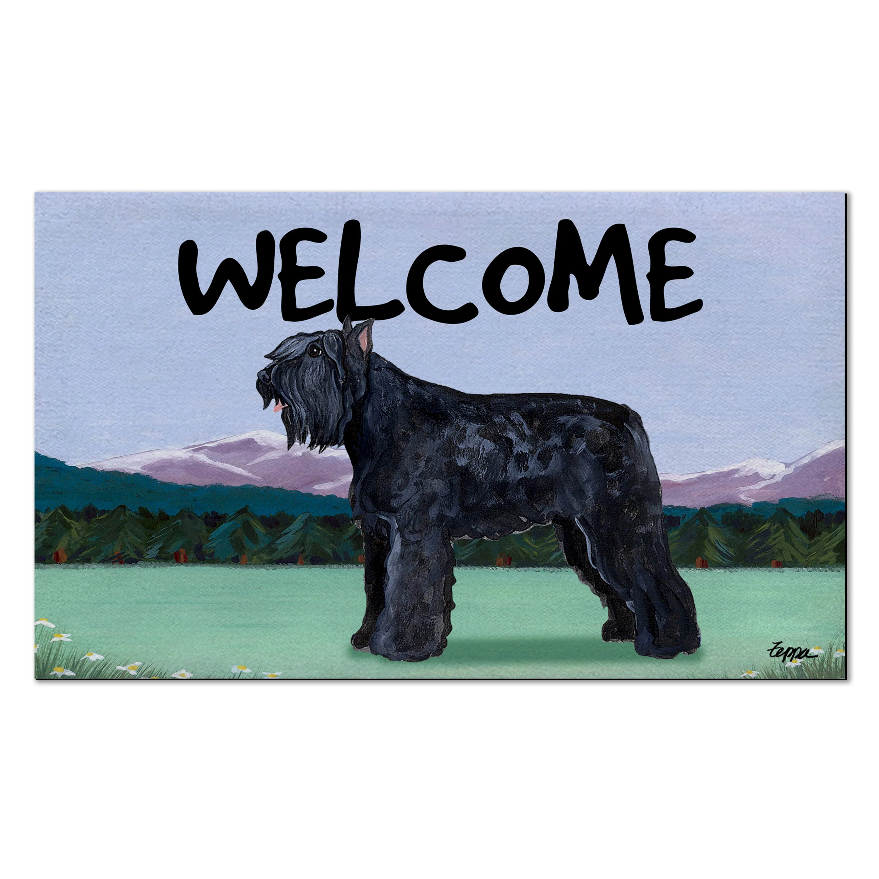 Bouvier des Flandres Welcome Mat - Image 3