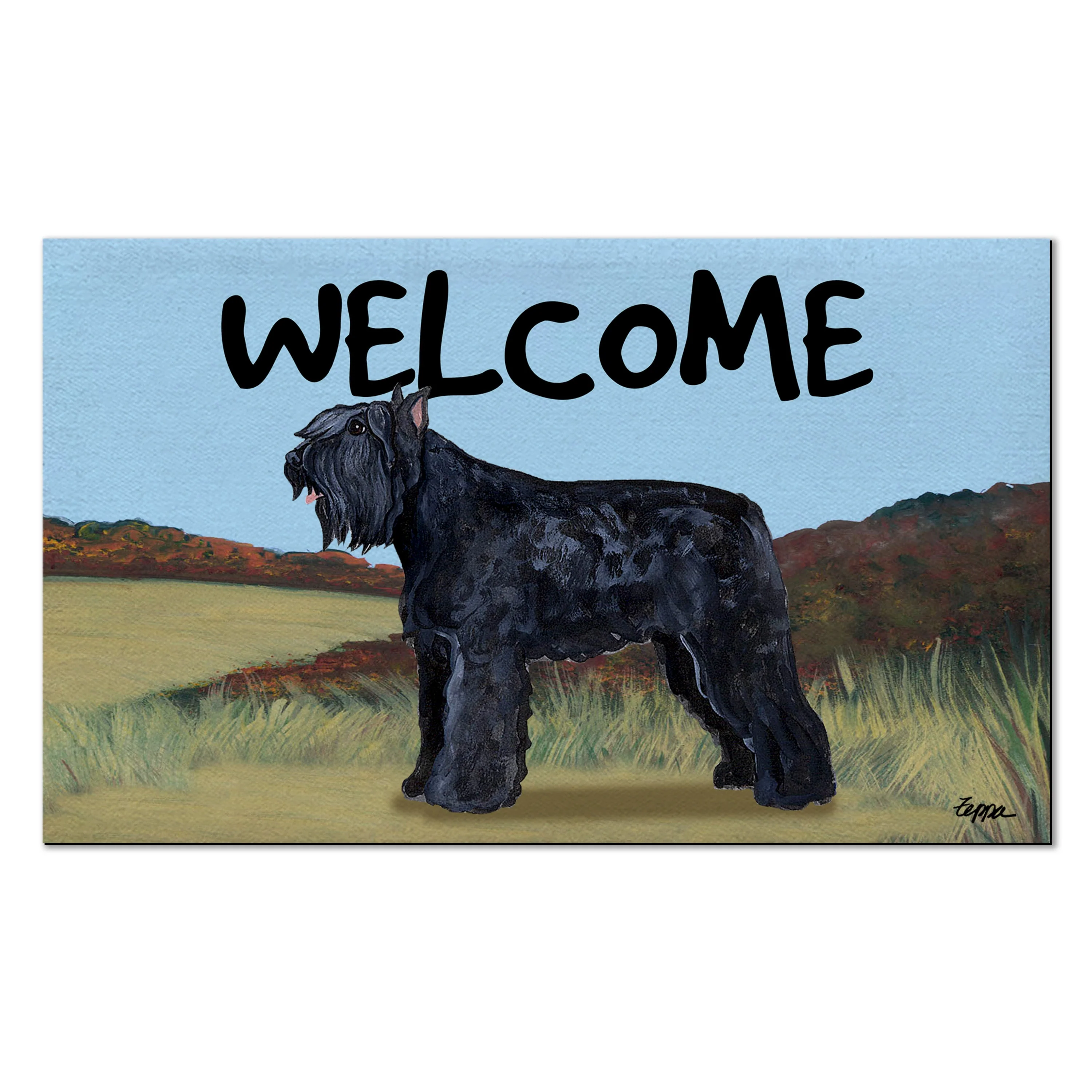 Bouvier des Flandres Welcome Mat - Image 5