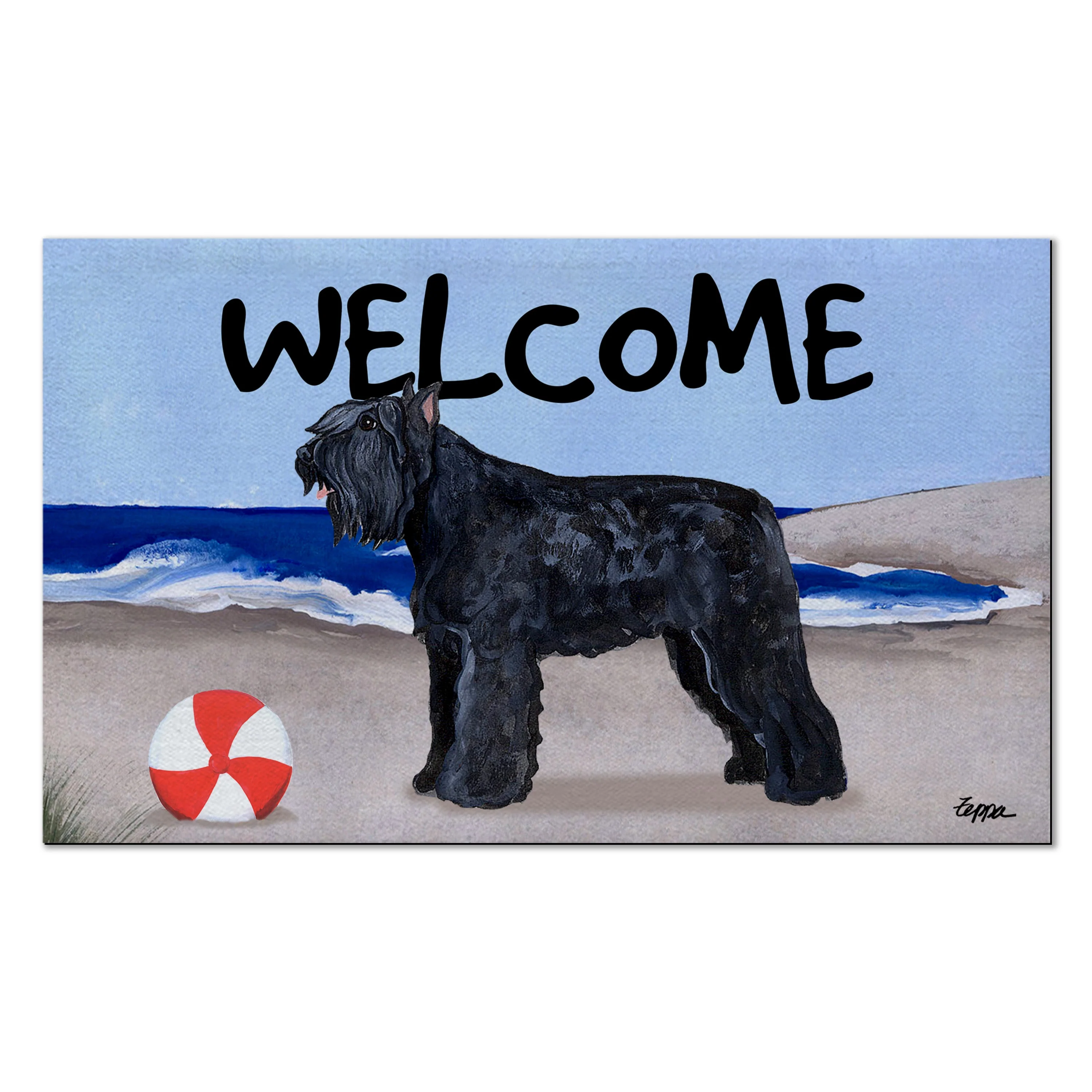 Bouvier des Flandres Welcome Mat - Image 6