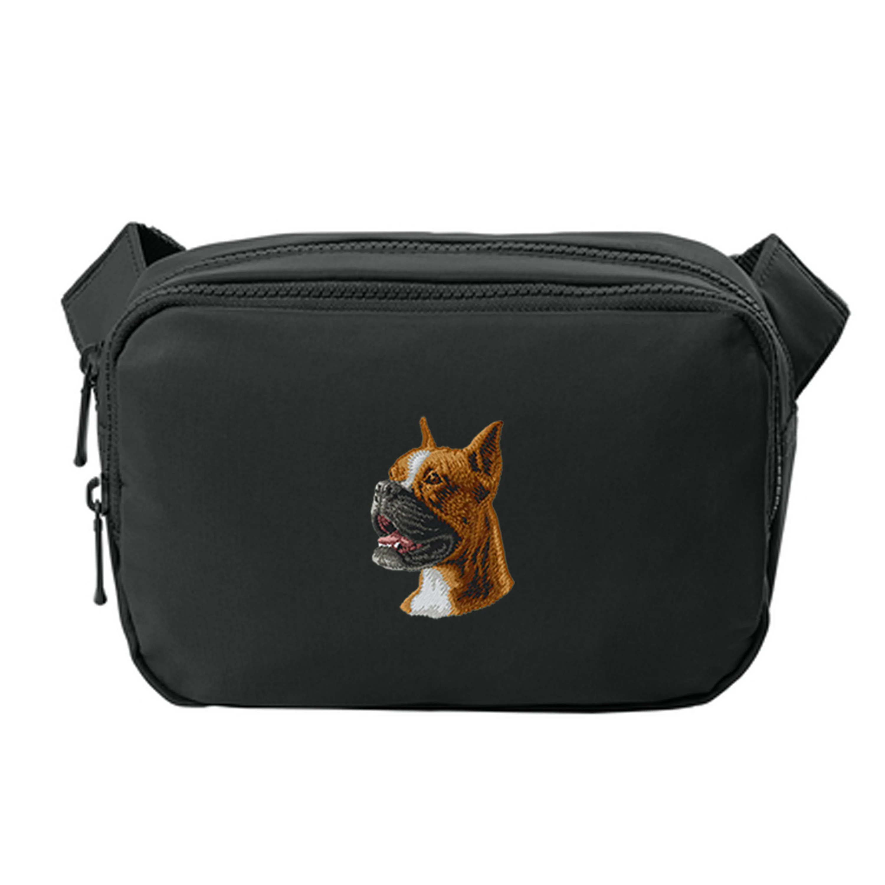 Boxer Embroidered Crossbody Bag - Image 3