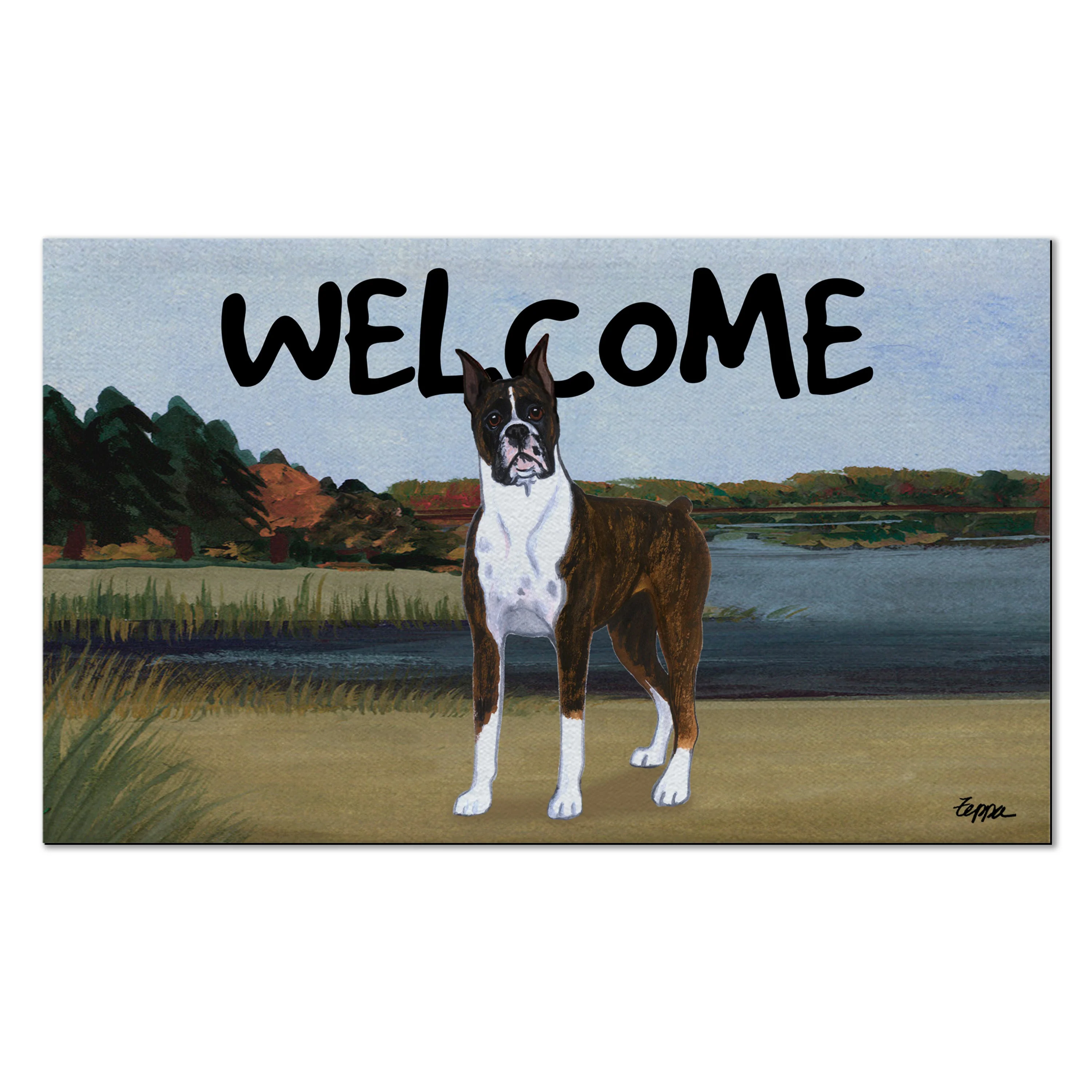 Boxer Standing Welcome Mat - Image 3