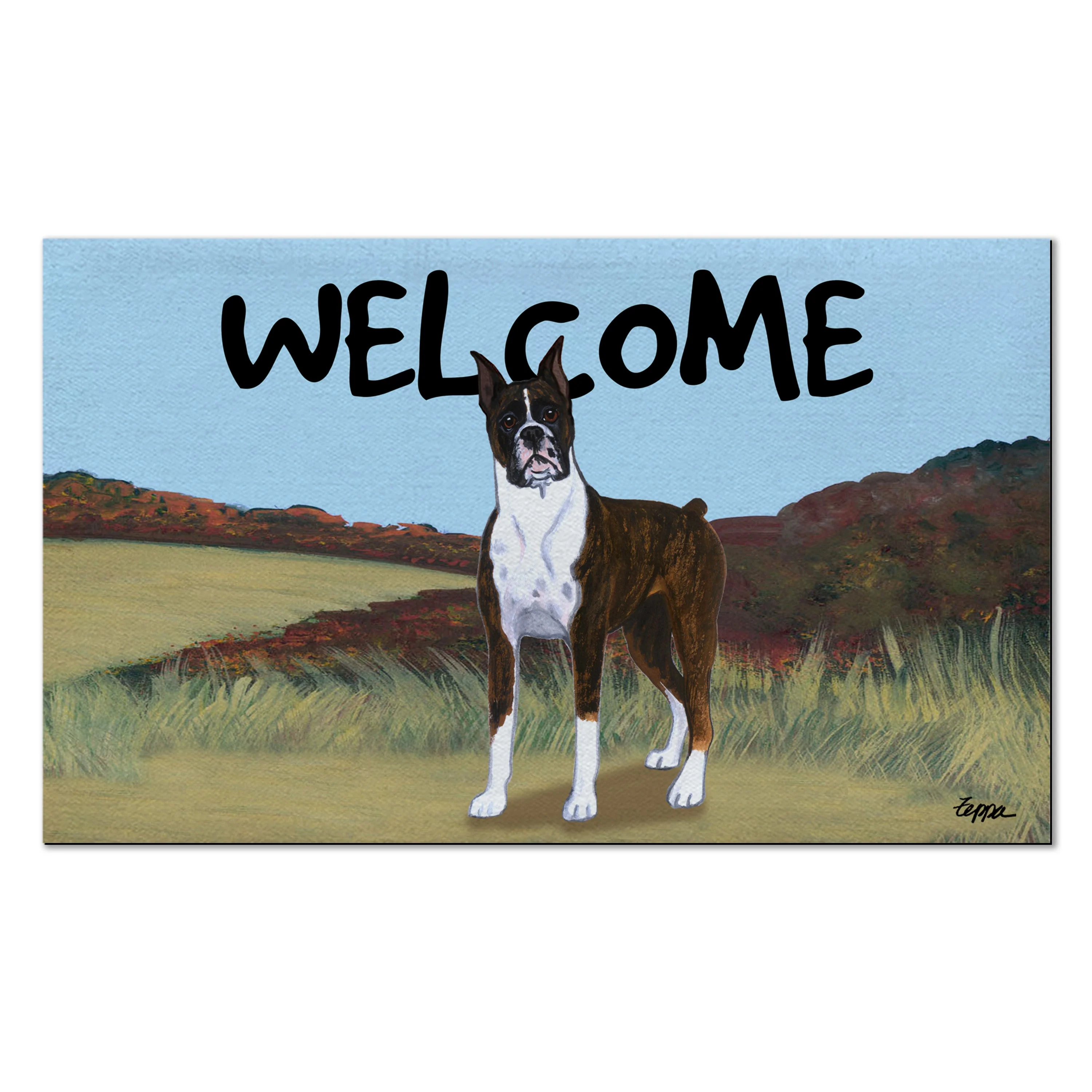 Boxer Standing Welcome Mat - Image 4
