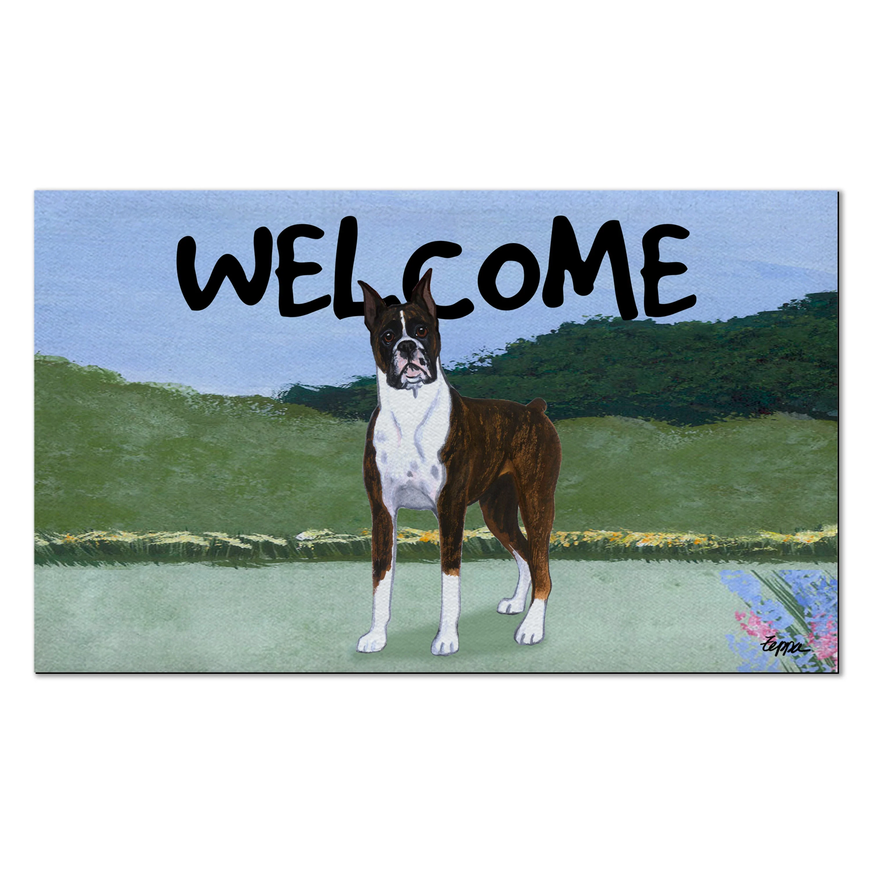 Boxer Standing Welcome Mat - Image 6