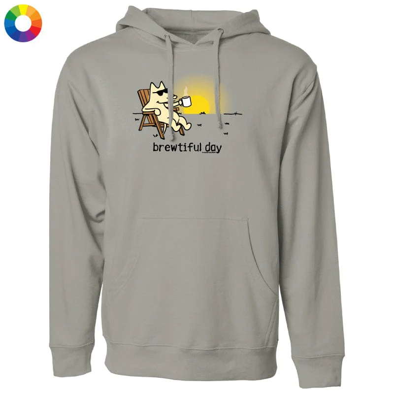 Brewtiful Day - Sweatshirt Pullover Hoodie - Image 3