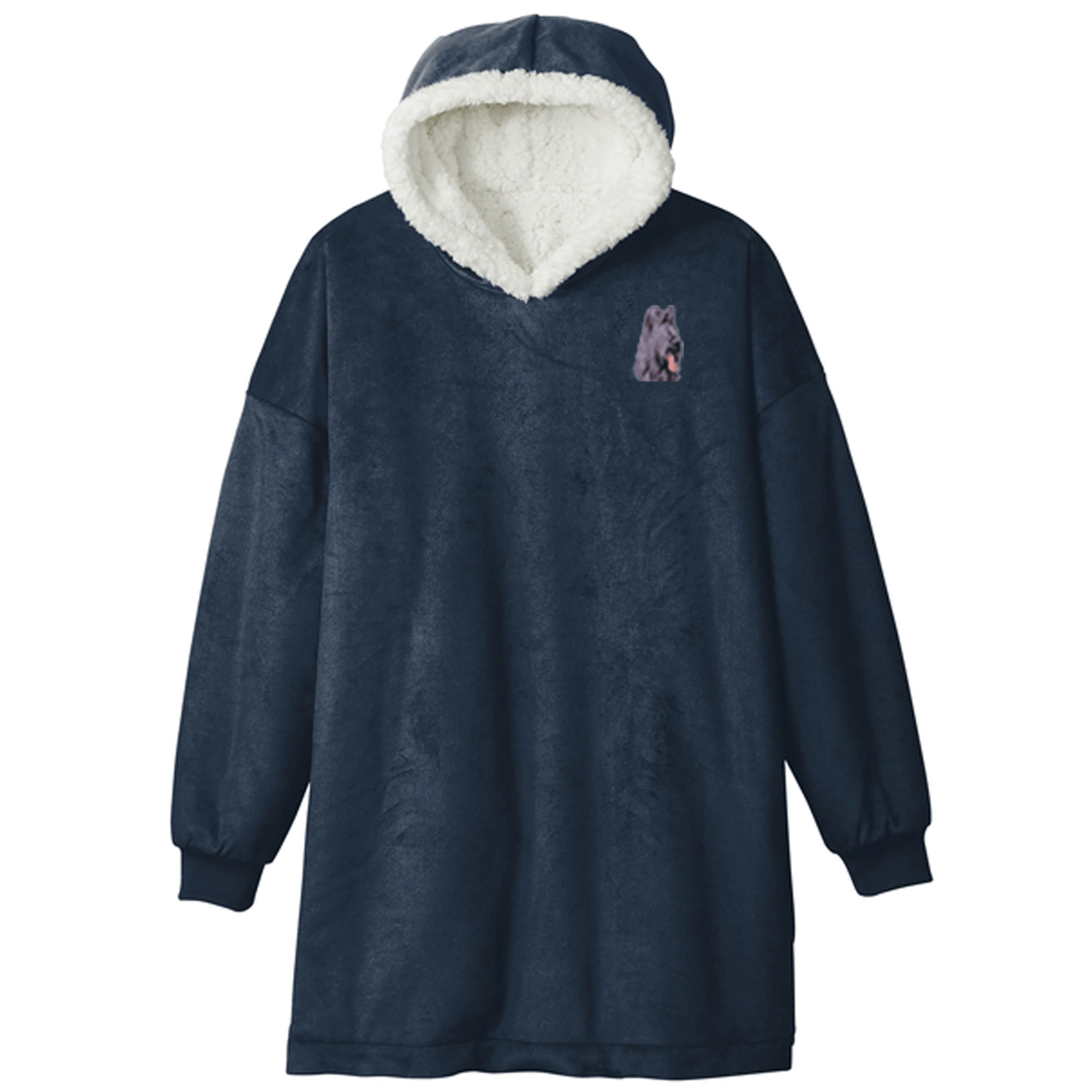 Briard Embroidered Wearable Blanket - Image 4