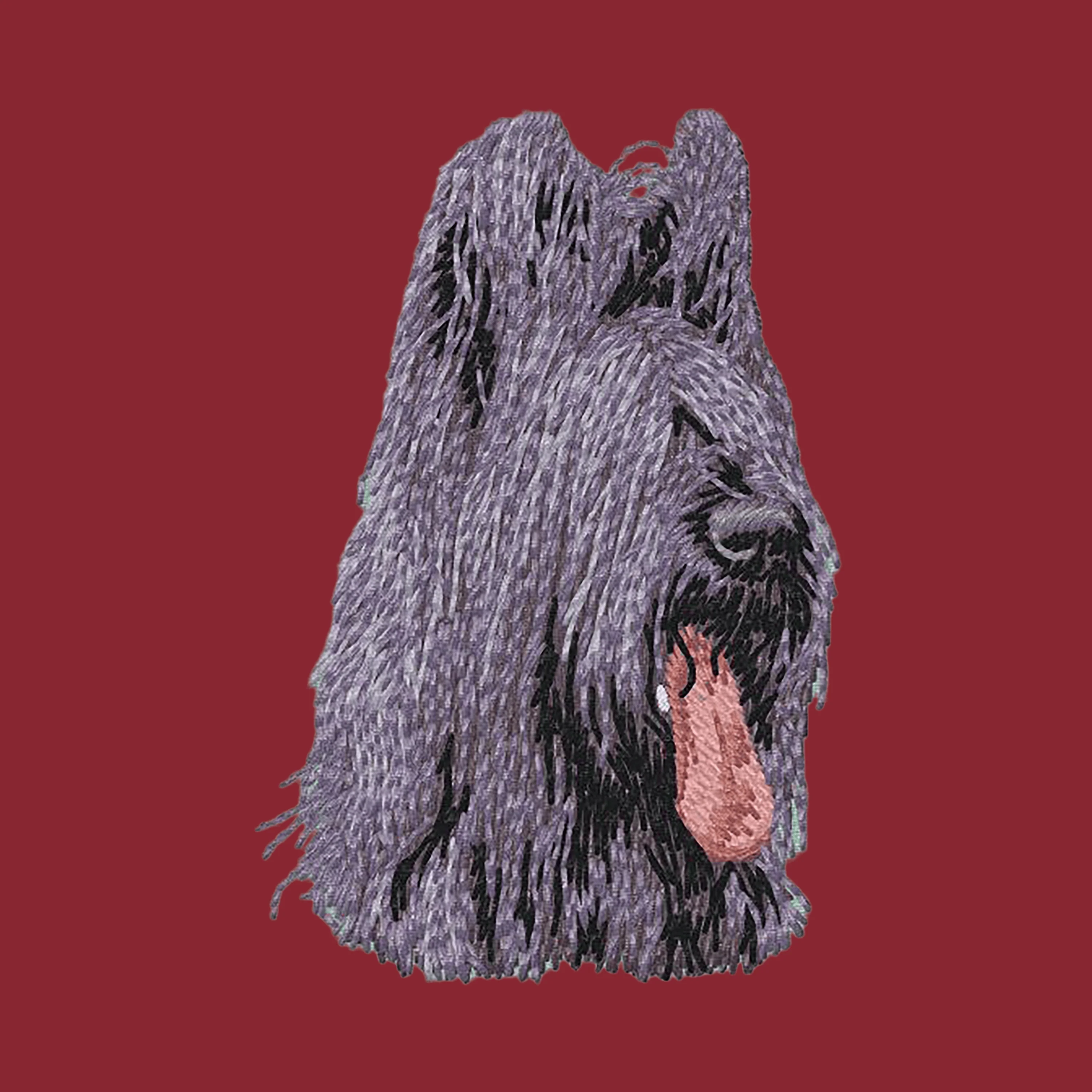 Briard Embroidered Wearable Blanket - Image 8
