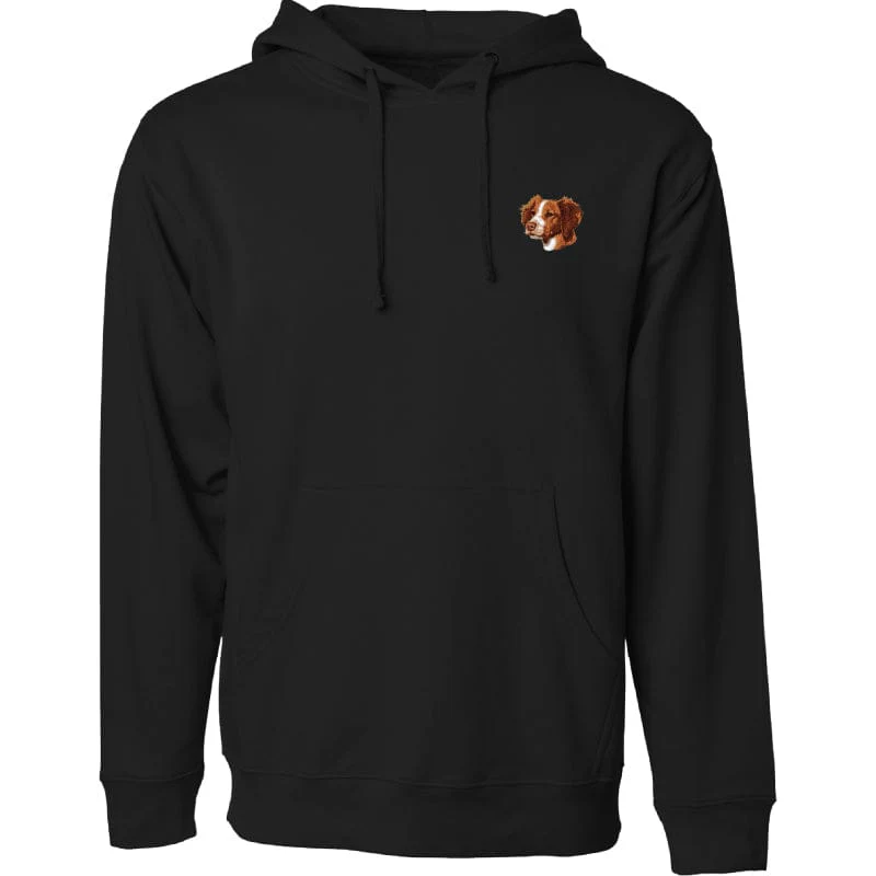 Brittany Embroidered Sweatshirt Hoodie