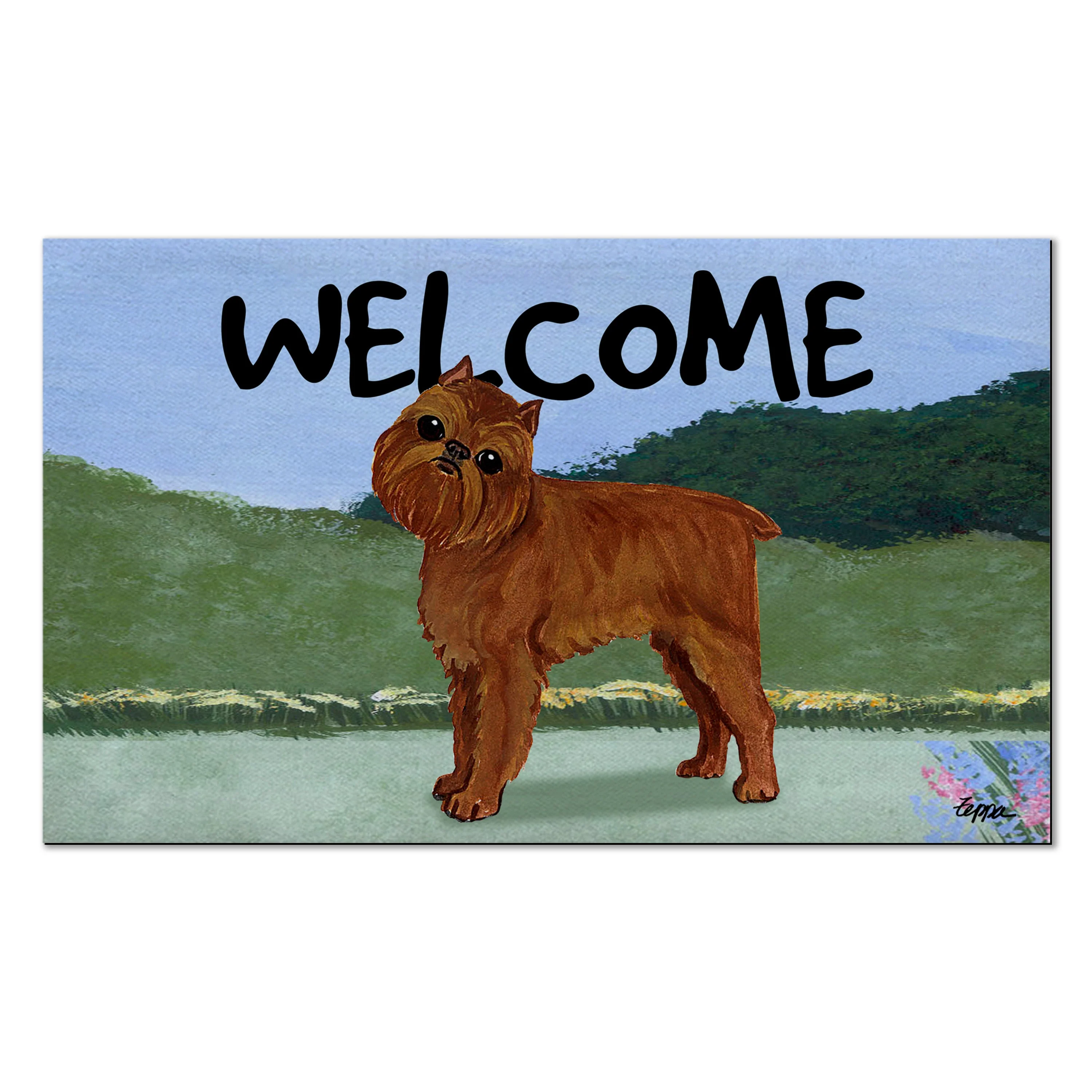 Brussels Griffon Welcome Mat - Image 3