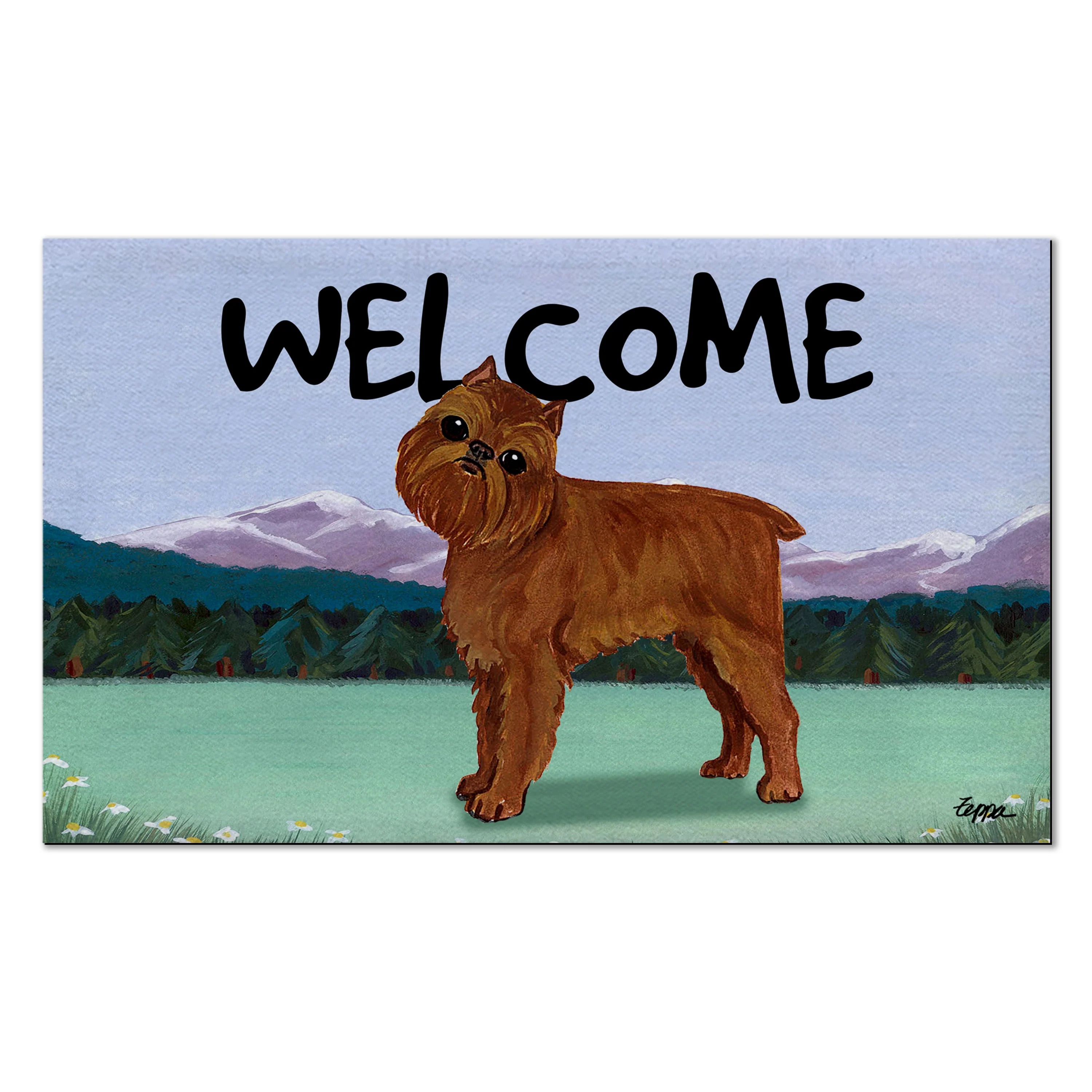 Brussels Griffon Welcome Mat - Image 4