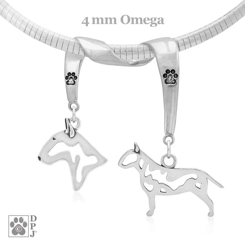 Bull Terrier, Charm Holder, Necklace - Image 2