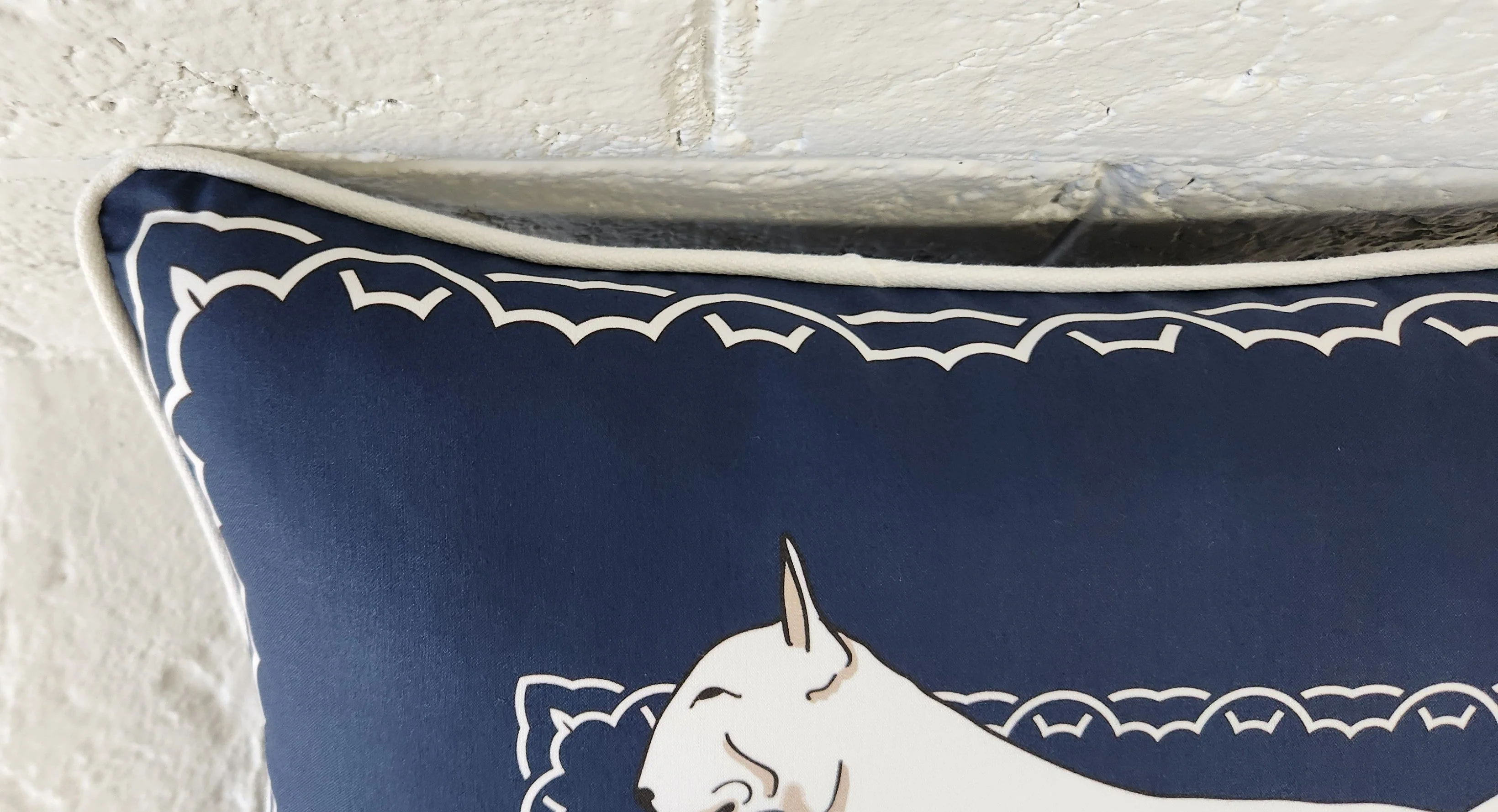 Bull Terrier Decorative Throw Pillow - Image 3