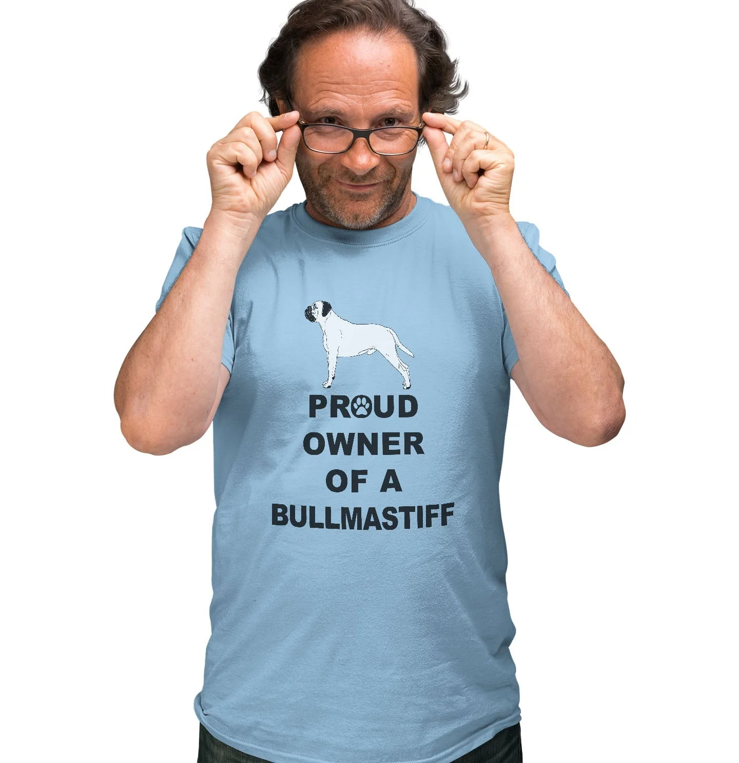 Bullmastiff Proud Owner - Adult Unisex T-Shirt - Image 4