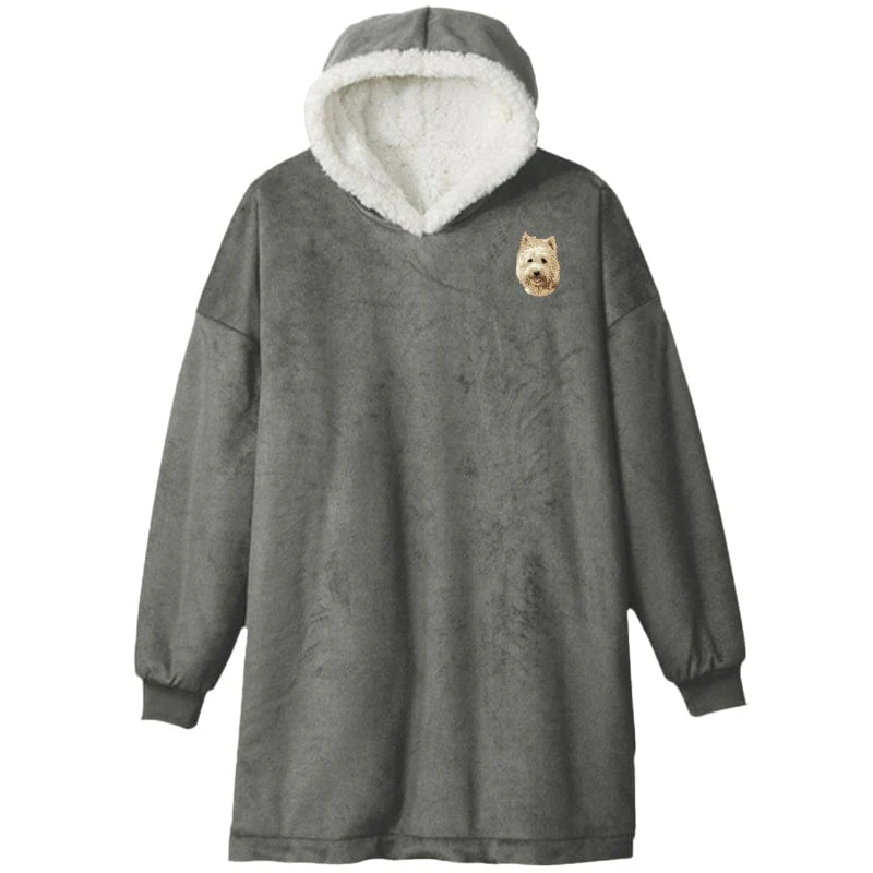Cairn Terrier Embroidered Wearable Blanket - Image 3