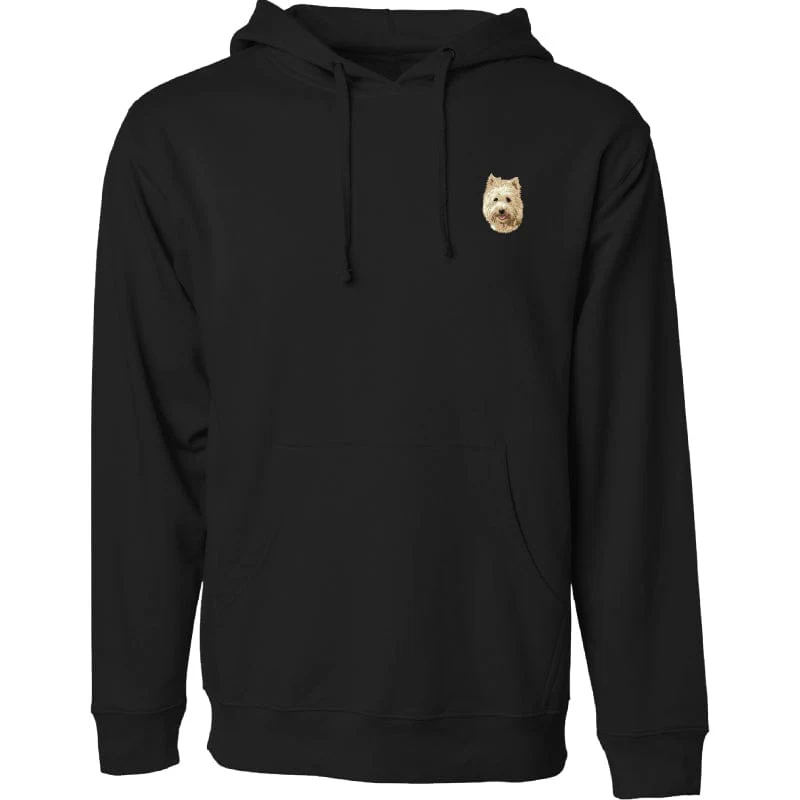 Cairn Terrier Retriever Embroidered Sweatshirt Hoodie - Image 3