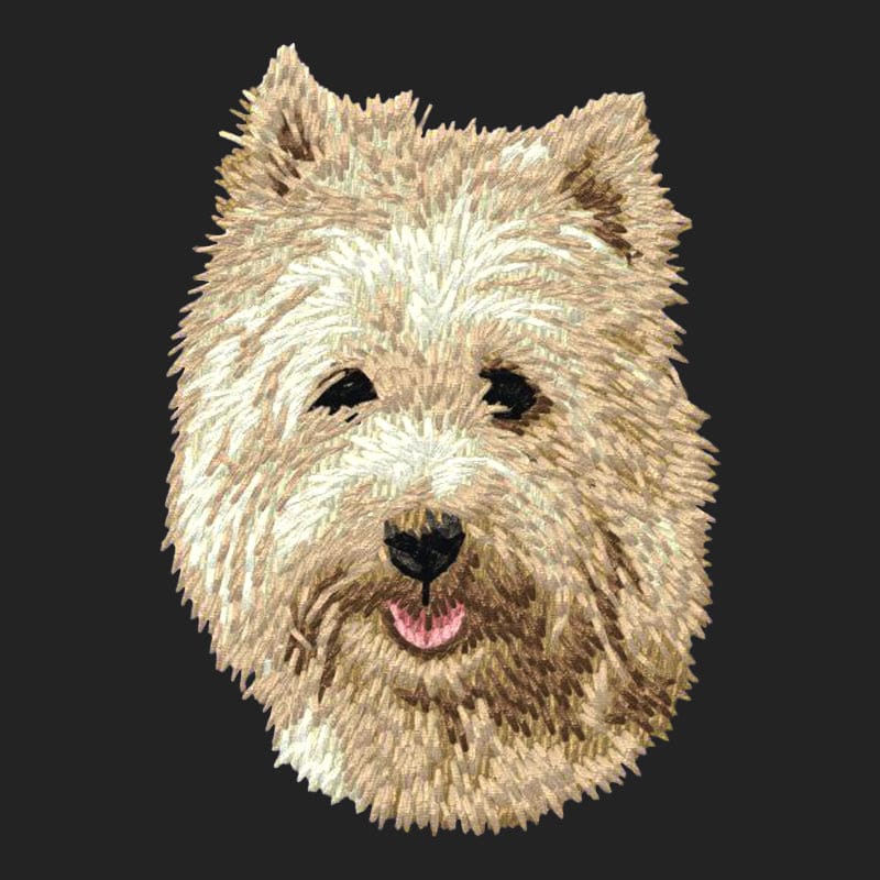 Cairn Terrier Retriever Embroidered Sweatshirt Hoodie - Image 4