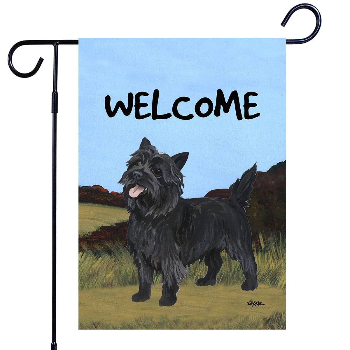 Cairn Terrier Garden Flag - Image 2