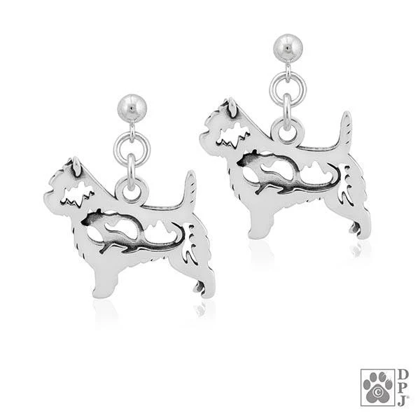 Cairn Terrier, w/Rat, Body, Earring - Image 2