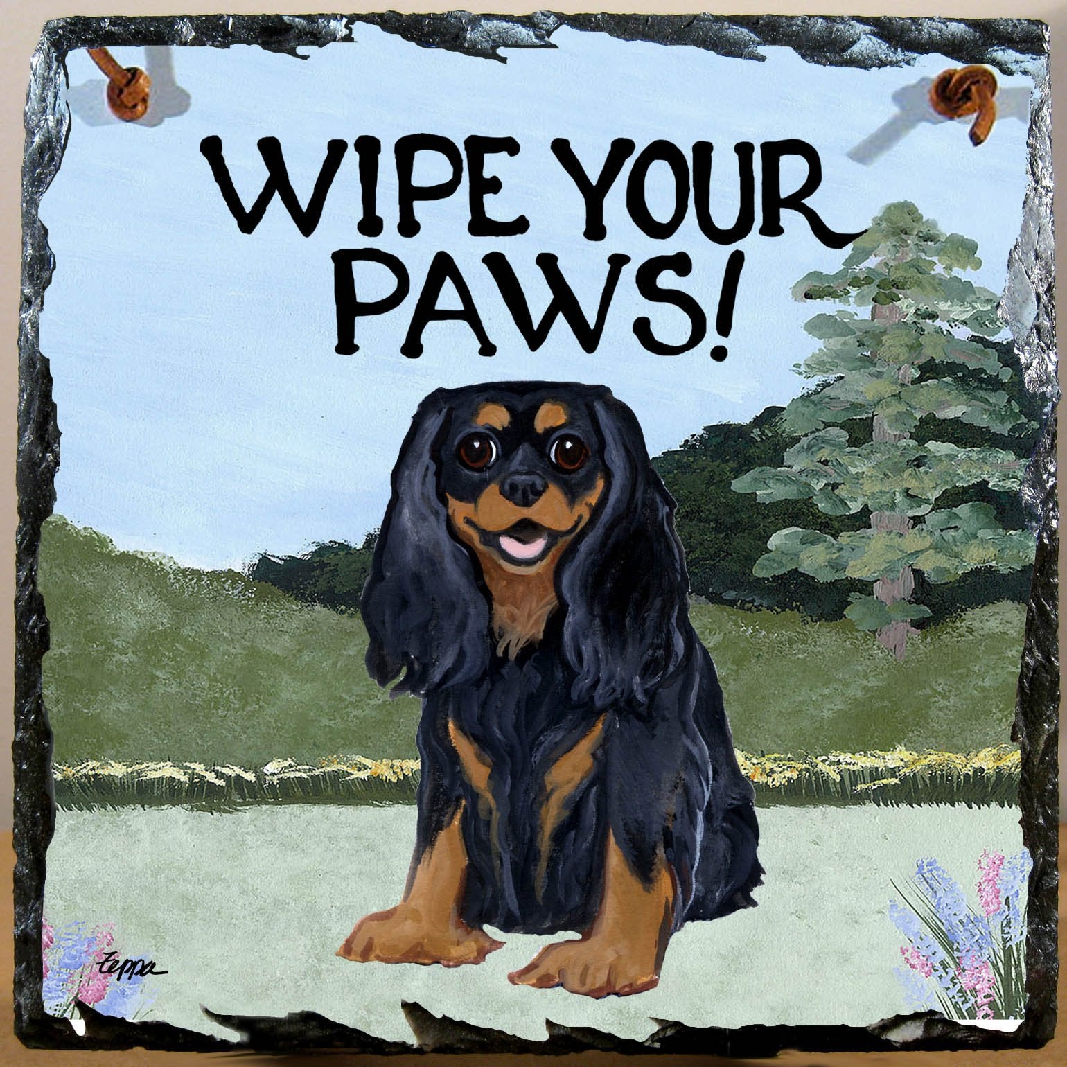Cavalier King Charles Spaniel Slate Sign - Image 5