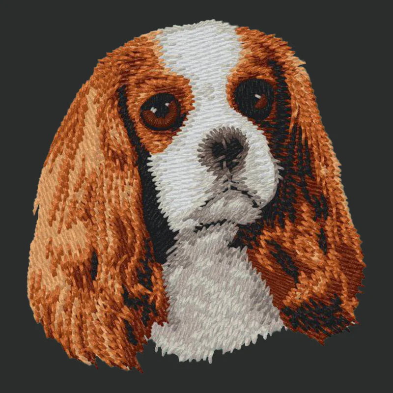 Cavalier King Charles Spaniel Embroidered Crossbody Bag - Image 10