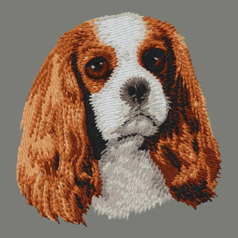 Cavalier King Charles Spaniel Embroidered Wearable Blanket - Image 12