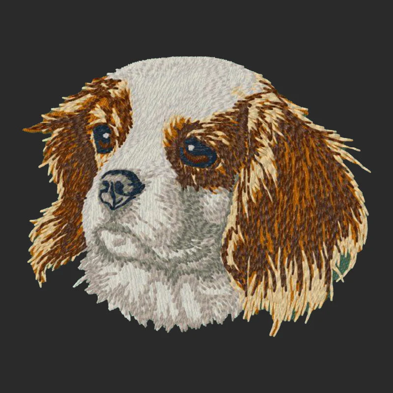 Cavalier King Charles Spaniel Embroidered Wearable Blanket - Image 18
