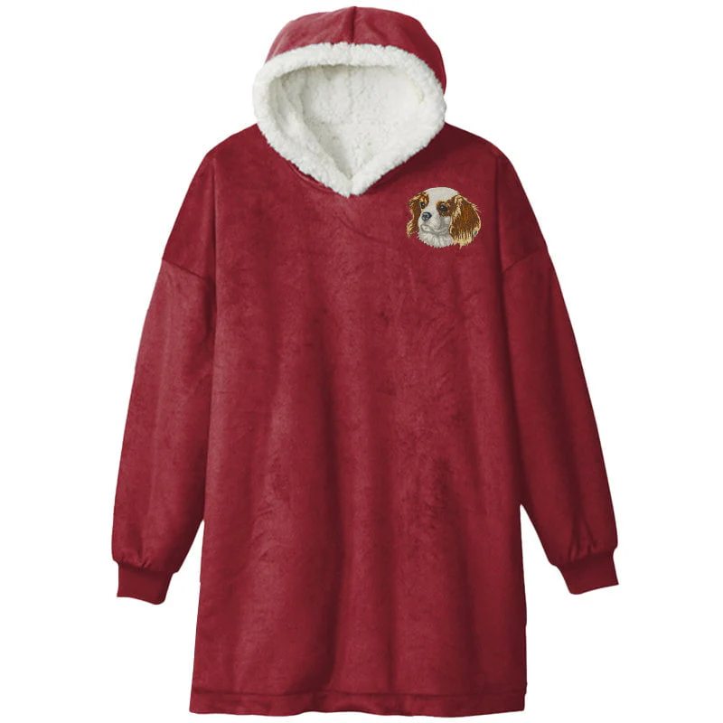 Cavalier King Charles Spaniel Embroidered Wearable Blanket - Image 23