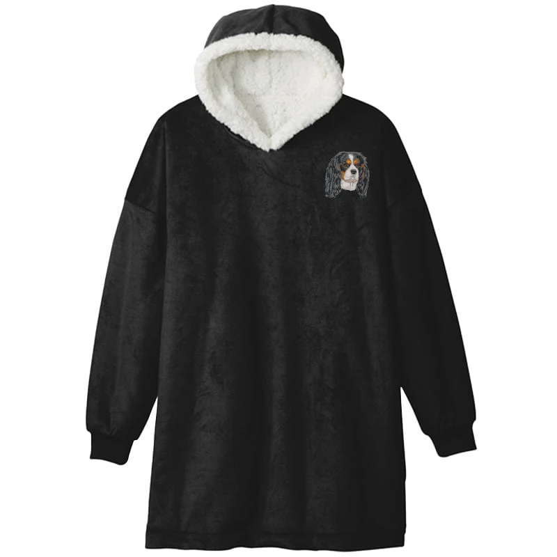 Cavalier King Charles Spaniel Embroidered Wearable Blanket - Image 25