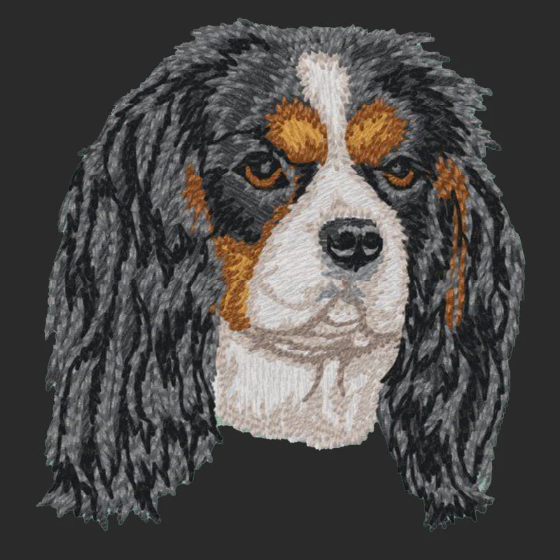 Cavalier King Charles Spaniel Embroidered Wearable Blanket - Image 26